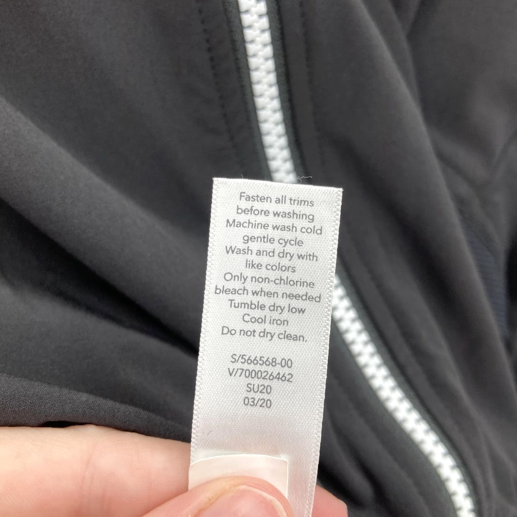 Athleta Athleta Brooklyn Black and White Full Zip Track Bomber Jacket Womens Medium Gym Size M / US 6-8 / IT 42-44 - 6 Thumbnail