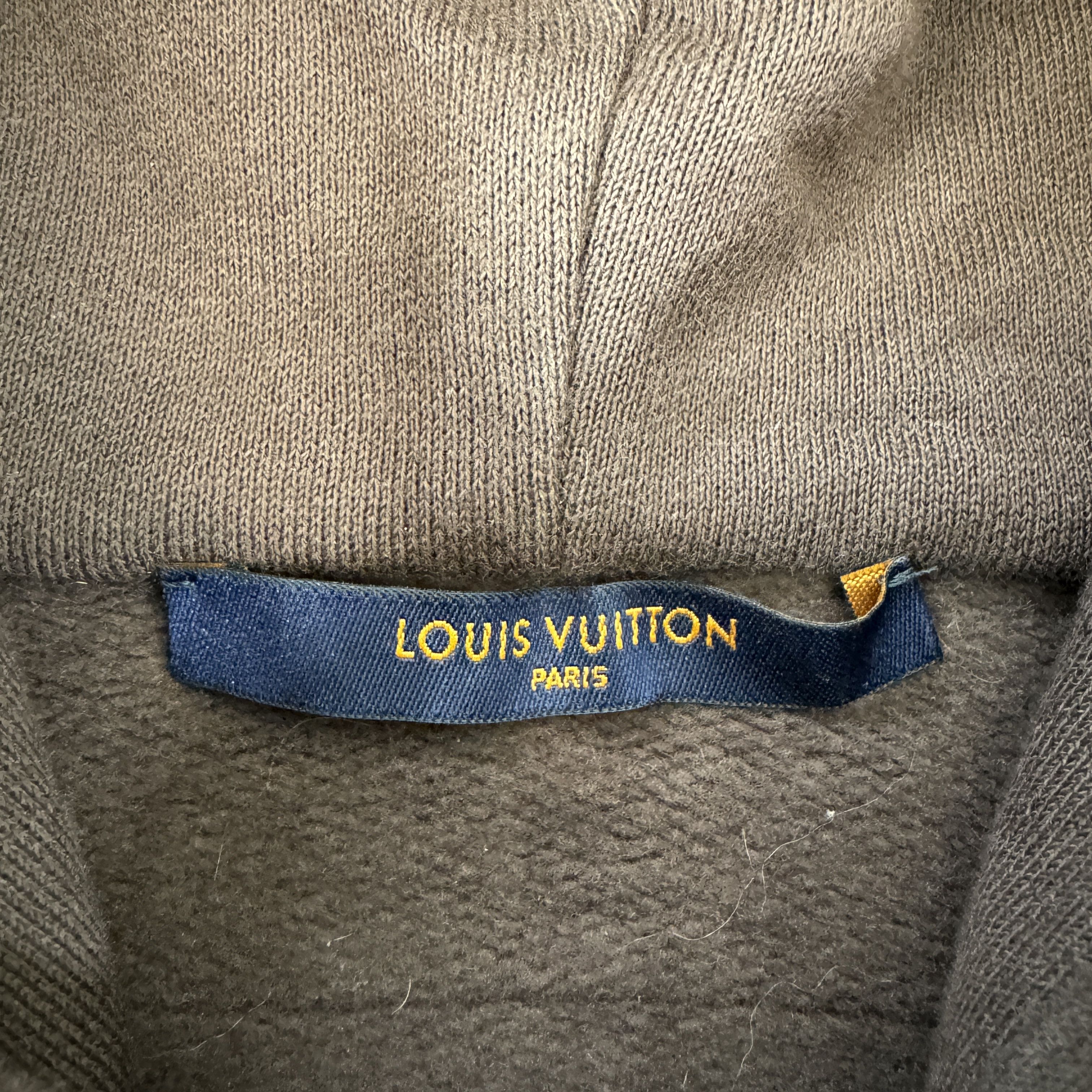 Louis Vuitton Louis Vuitton 1AAGPH Bee Patched Hoodie In Brown RRP £1265 Size US S / EU 44-46 / 1 - 9 Thumbnail