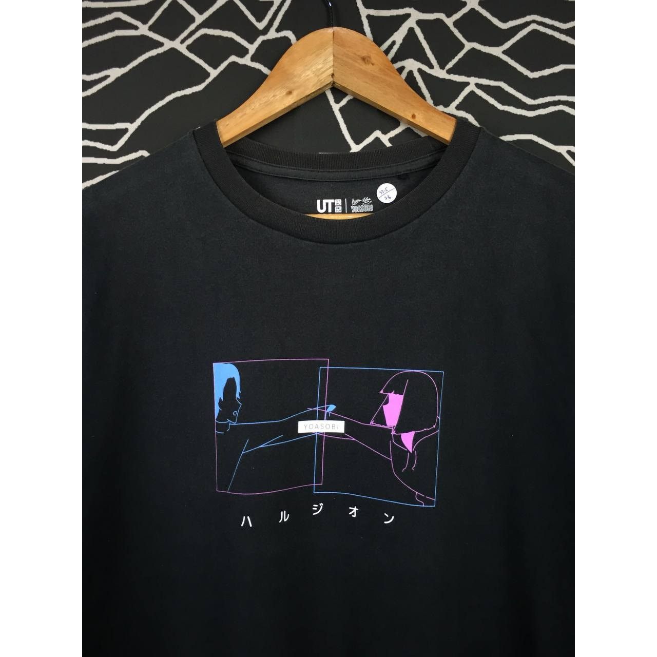 Band Tees × Japanese Brand × Uniqlo Yoasobi Japanese Music Super Duo Anime Style Band Tee Size US XL / EU 56 / 4 - 3 Thumbnail
