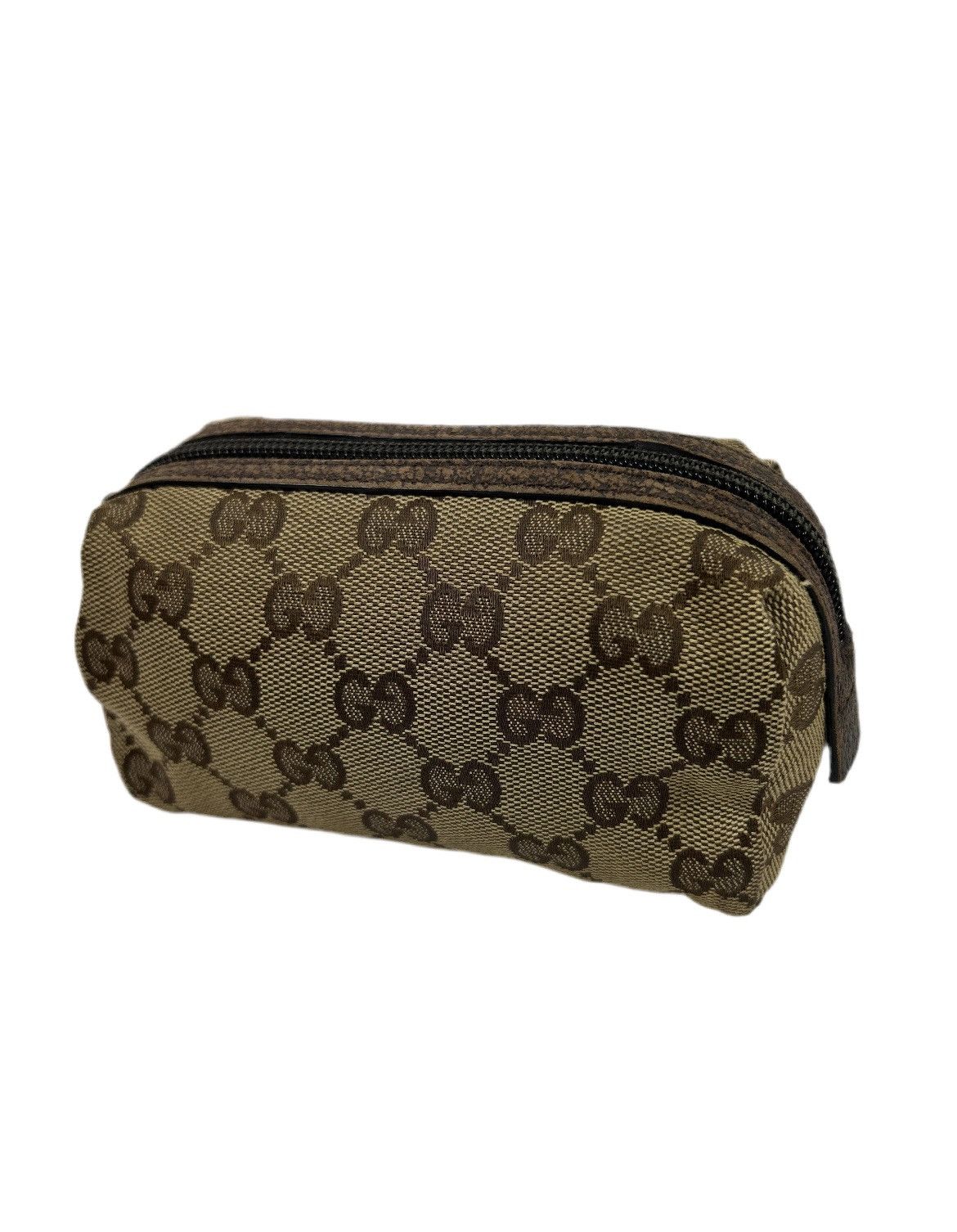 Gucci Gucci GG Canvas Monogram Cosmetic Bag Size ONE SIZE - 1 Thumbnail