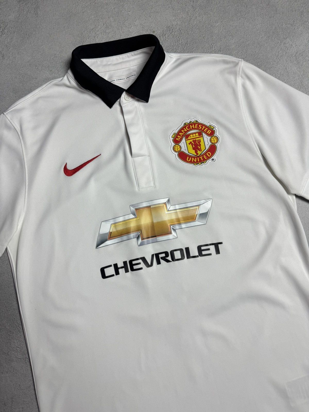 Nike Manchester United 2014/15 Away Shirt Jersey Nike #7 Di Maria Size US M / EU 48-50 / 2 - 3 Thumbnail