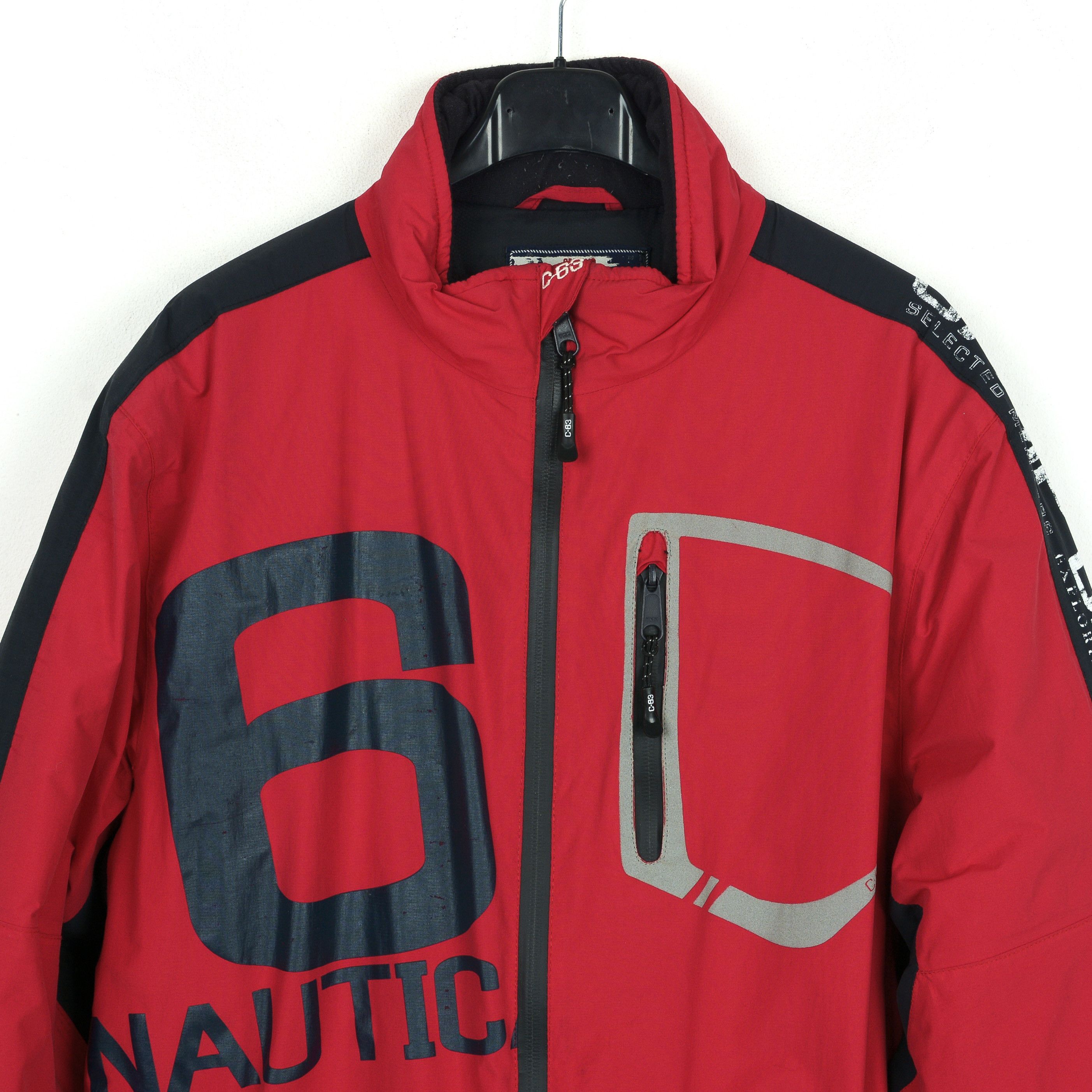 Camp David Heritage Men L Padded Waterproof Red Jacket Warm Coat Size US L / EU 52-54 / 3 - 4 Thumbnail