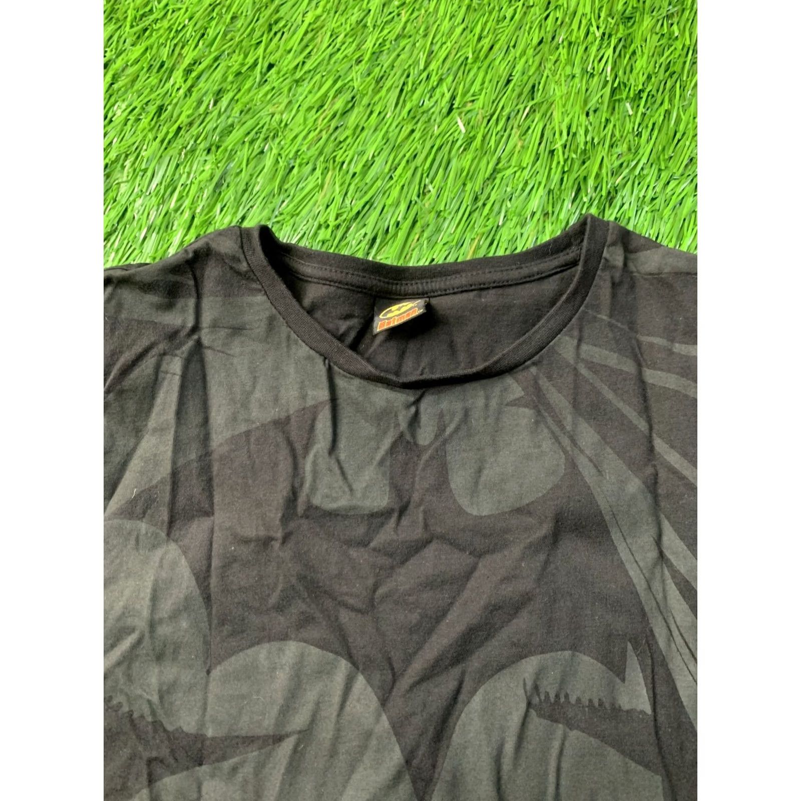 Fruit Of The Loom BATMAN DC MEN Shirt Adult L Black 100% Cotton Short Sleeve T-Shirt Tee Official Product Size L Large Print Batman 2010s Mens Size US L / EU 52-54 / 3 - 3 Thumbnail