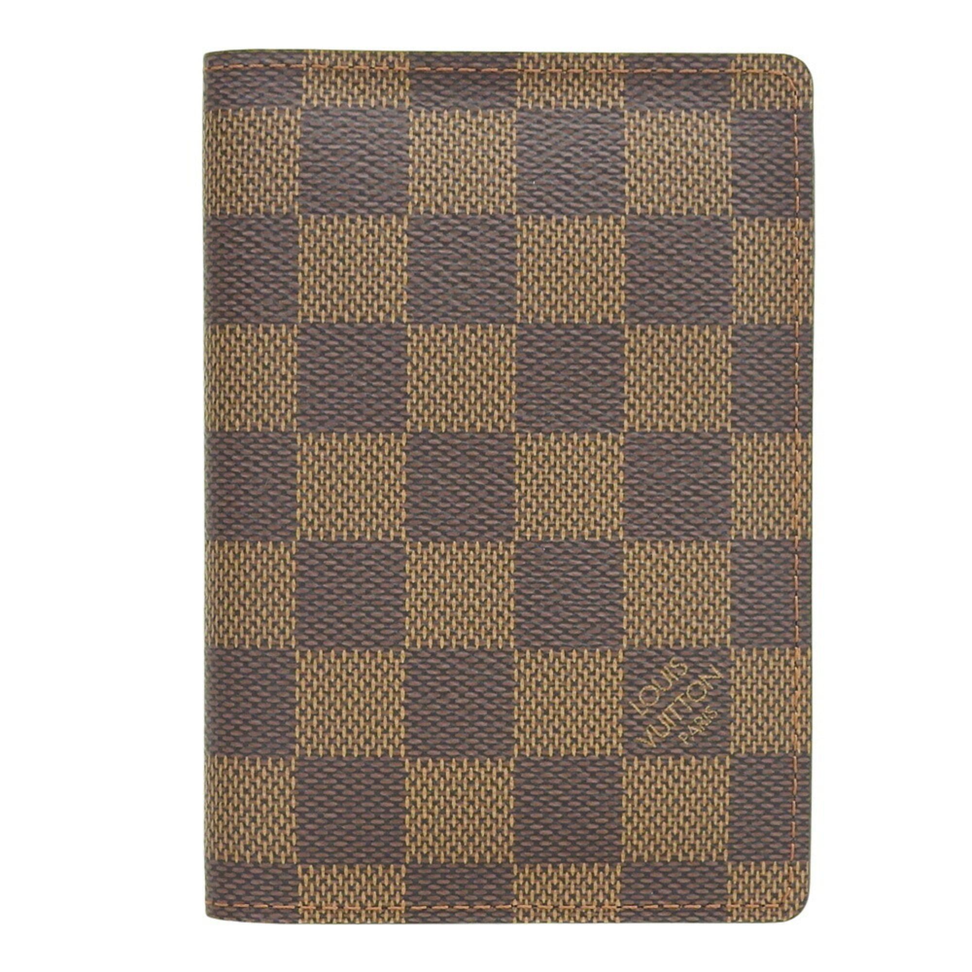 Louis Vuitton Like New Louis Vuitton Damier Couverture N60188 Passport Case, Ebene Size ONE SIZE - 1 Thumbnail