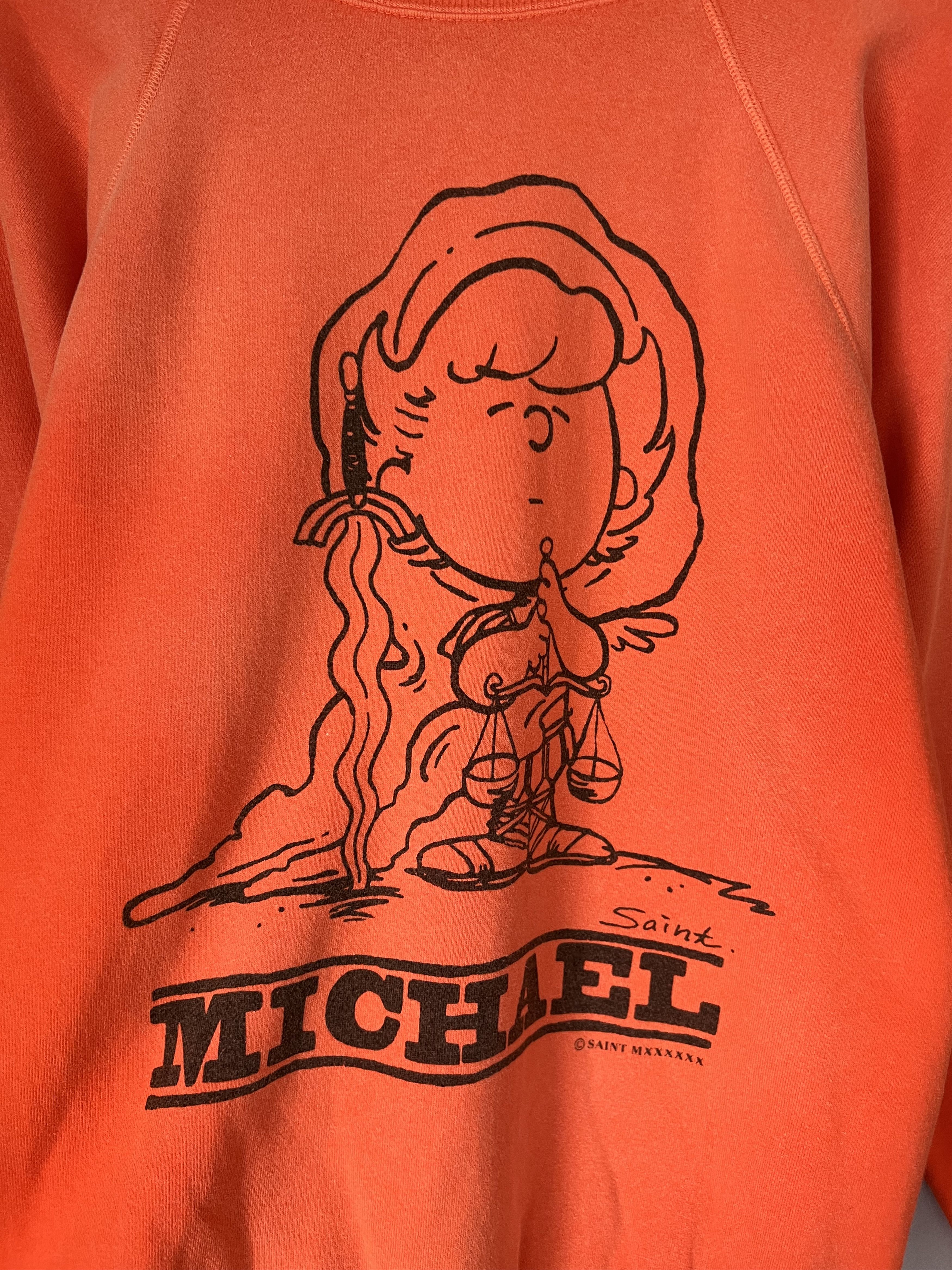 Saint Michael Saint Michael Peanuts Linus Crewneck in Orange Size US L / EU 52-54 / 3 - 3 Thumbnail