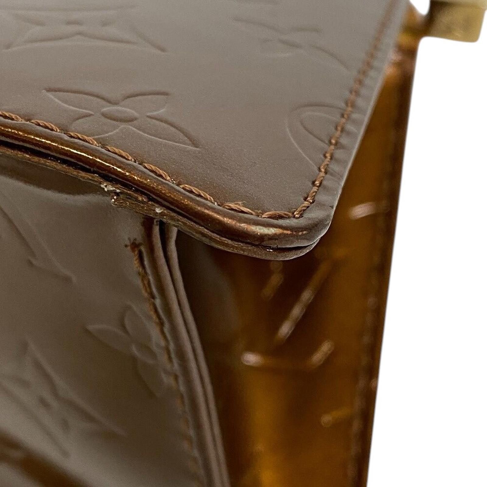Louis Vuitton Louis Vuitton - Vernis Leather Satchel Bag Brown Size ONE SIZE - 6 Thumbnail