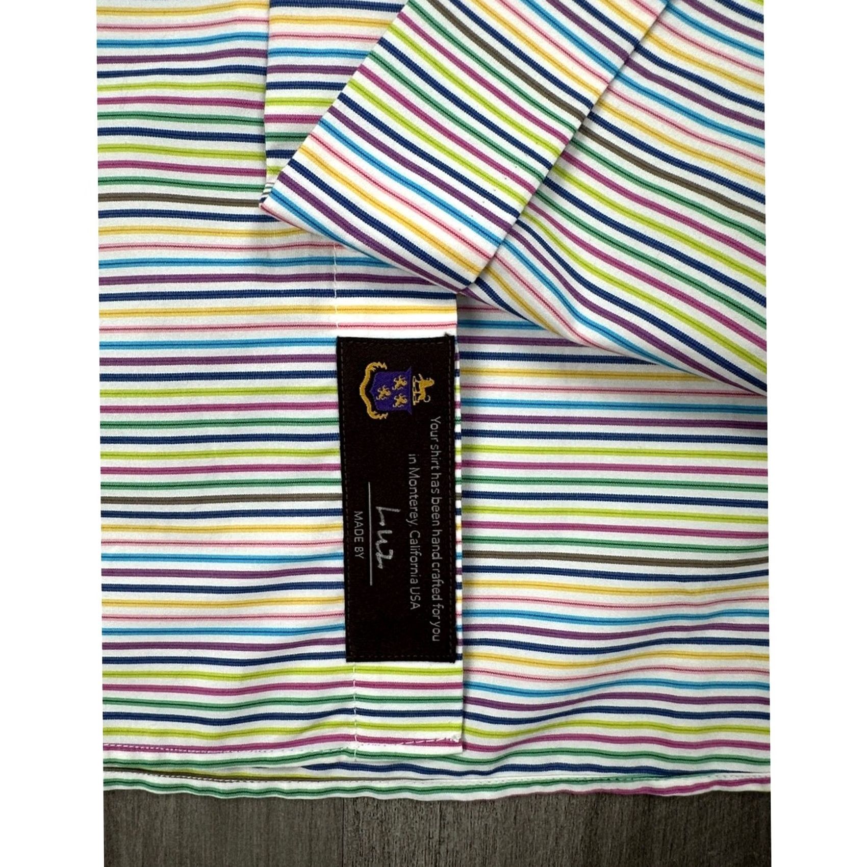 Robert Talbott Robert Talbott Estate Striped Long Sleeve Button Down - 15.5 (Medium) Mens Shirt Size US M / EU 48-50 / 2 - 6 Thumbnail