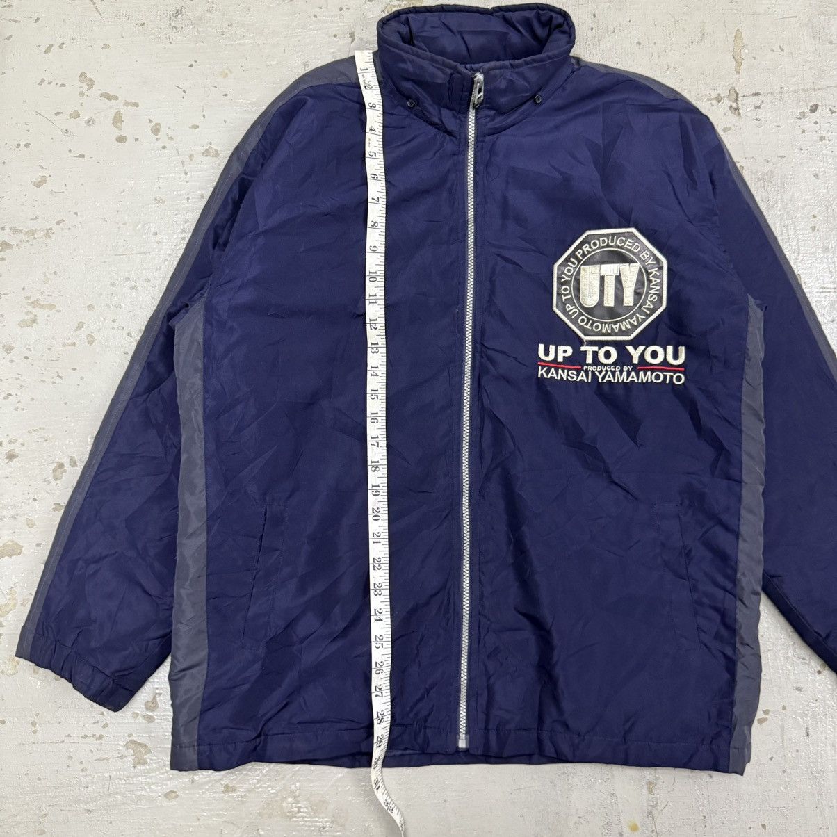 Kansai Yamamoto Vintage Up to You Kansai Yamamoto Embroidered Logo Jacket Size US L / EU 52-54 / 3 - 5 Thumbnail