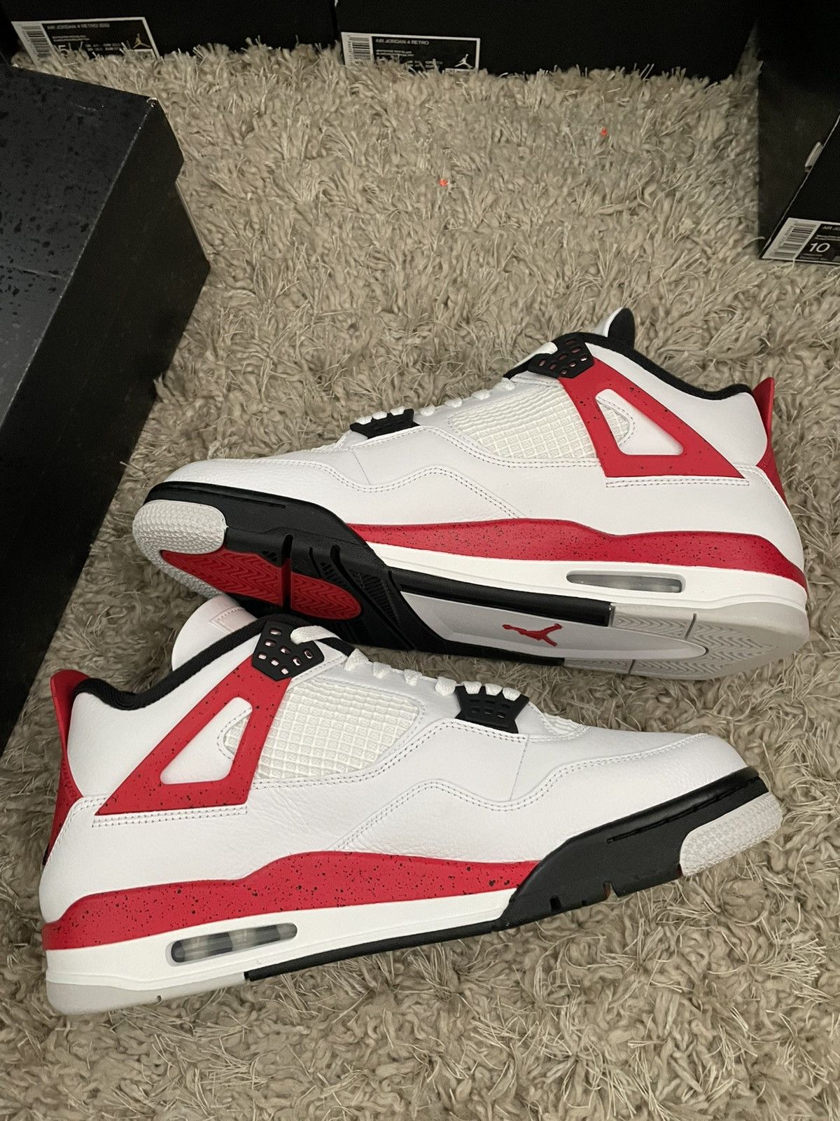 Jordan Brand Jordan 4 Red Cement Size US 13 / EU 46 - 3 Thumbnail