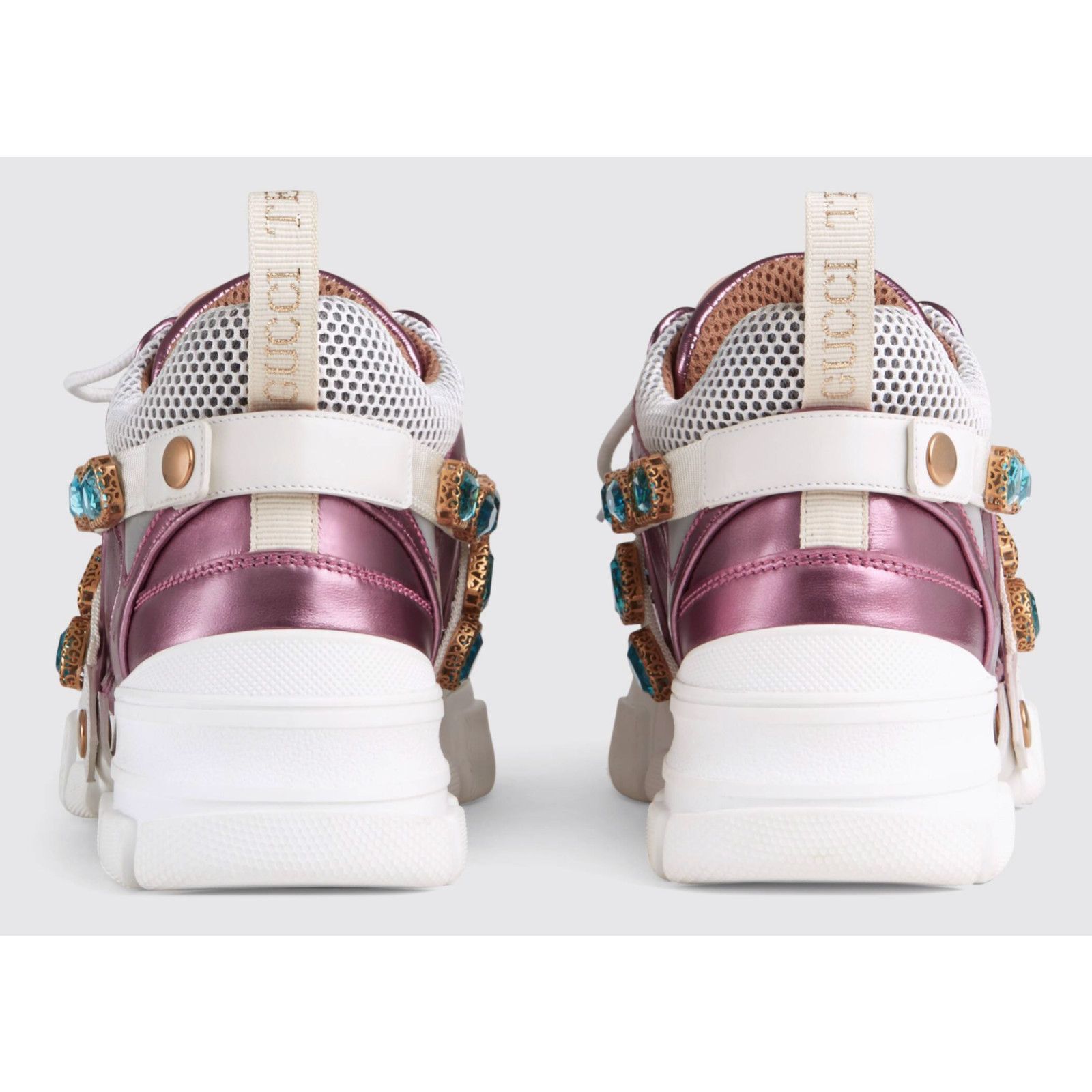 Gucci Womens Journey Flashtrek Hiker Lace Up Boot Sneaker 35.5 Size US 5.5 / IT 35.5 - 10 Thumbnail