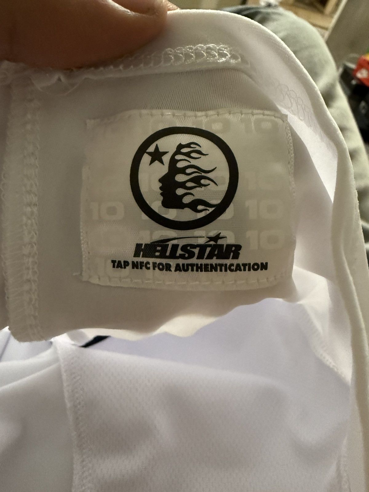 Designer × HELLSTAR Hellstar Ski Mask White Size ONE SIZE - 3 Thumbnail