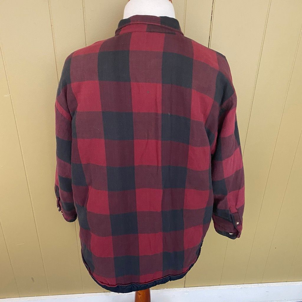 Basic Editions Basic Editions men XL 100% cotton button up midweight coat w Size US XL / EU 56 / 4 - 8 Thumbnail