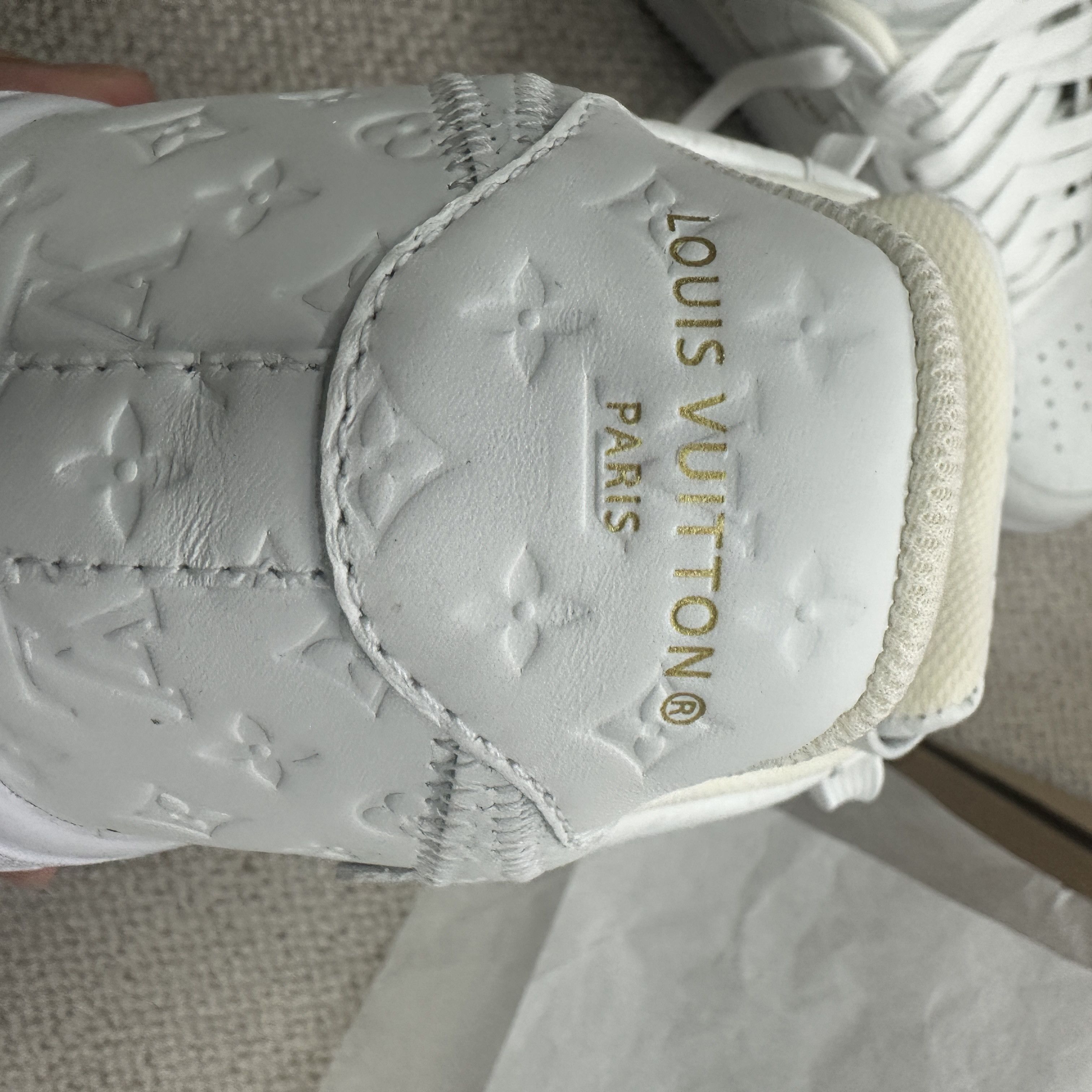 Louis Vuitton Louis Vuitton X Nike Air Force 1 Low Top Lace-Up Sneakers Size US 8 / EU 41 - 8 Thumbnail