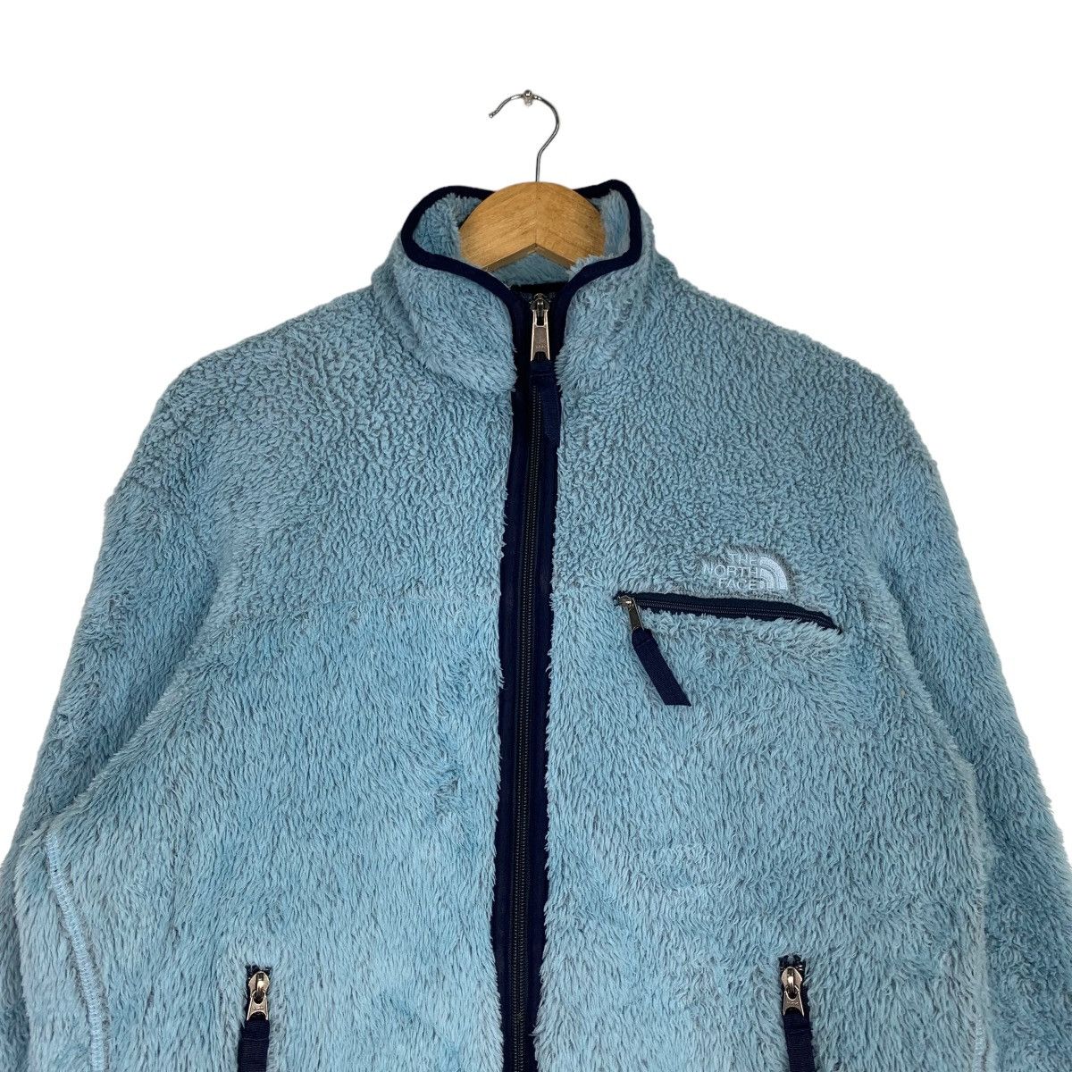 Polartec × The North Face THE NORTH FACE Polartec Light Blue Fleece Jacket #0988-C44 Size US M / EU 48-50 / 2 - 2 Thumbnail