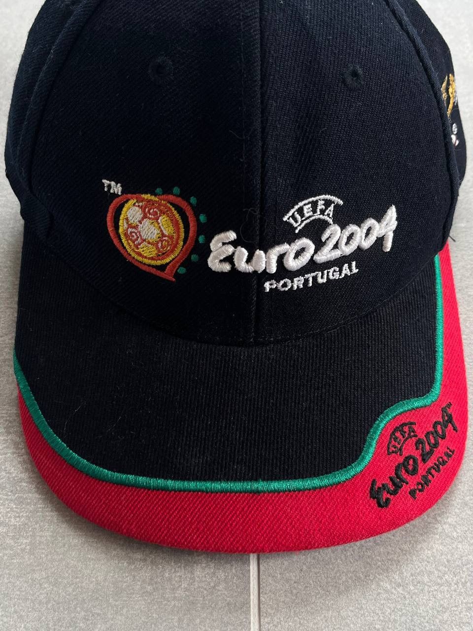 UEFA Portugal Euro 2004 Vintage Soccer Cap Size ONE SIZE - 2 Thumbnail
