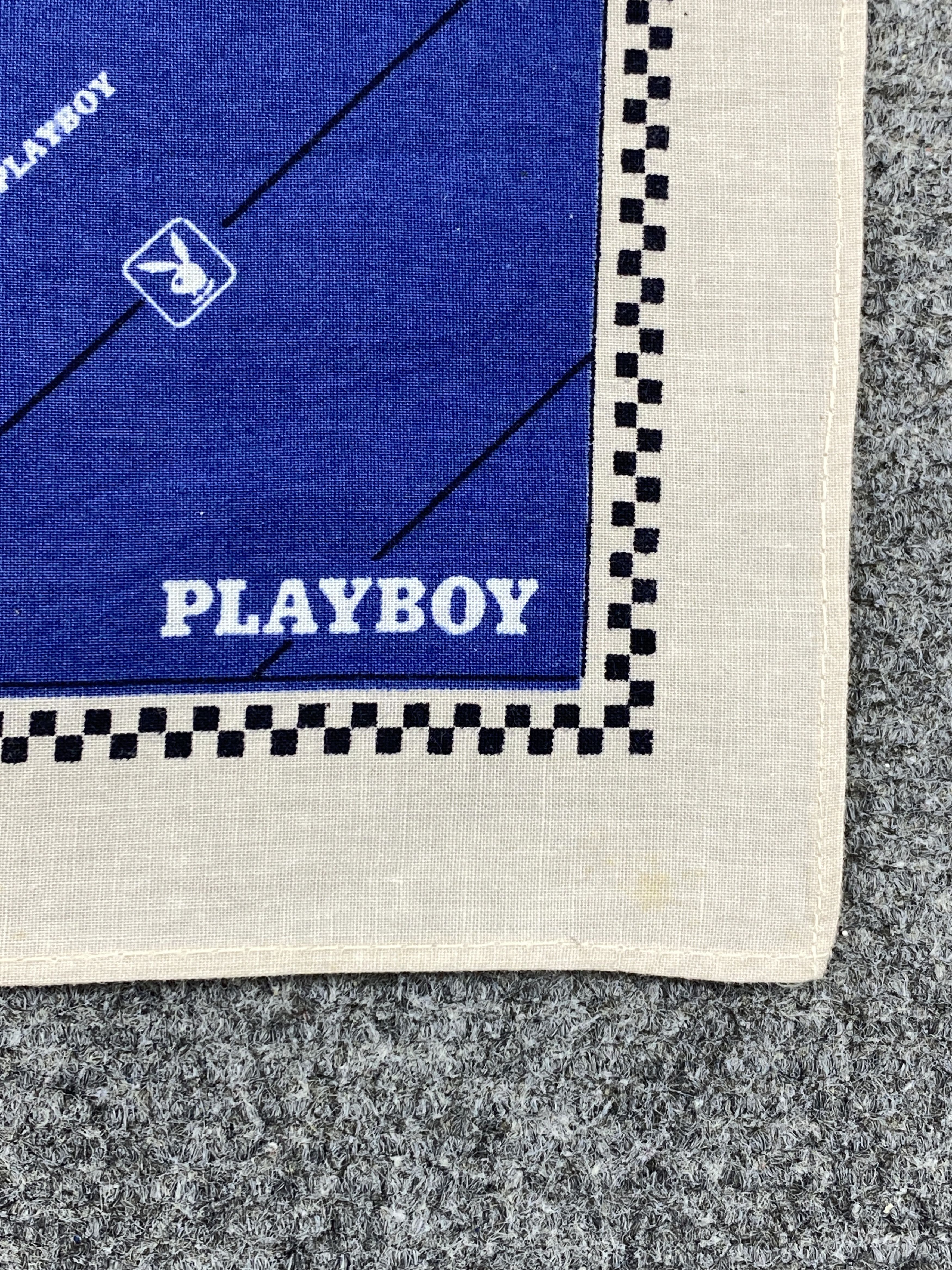 Playboy Vintage Playboy Handkerchief / Neckerchief HKC1142 Size ONE SIZE - 6 Thumbnail