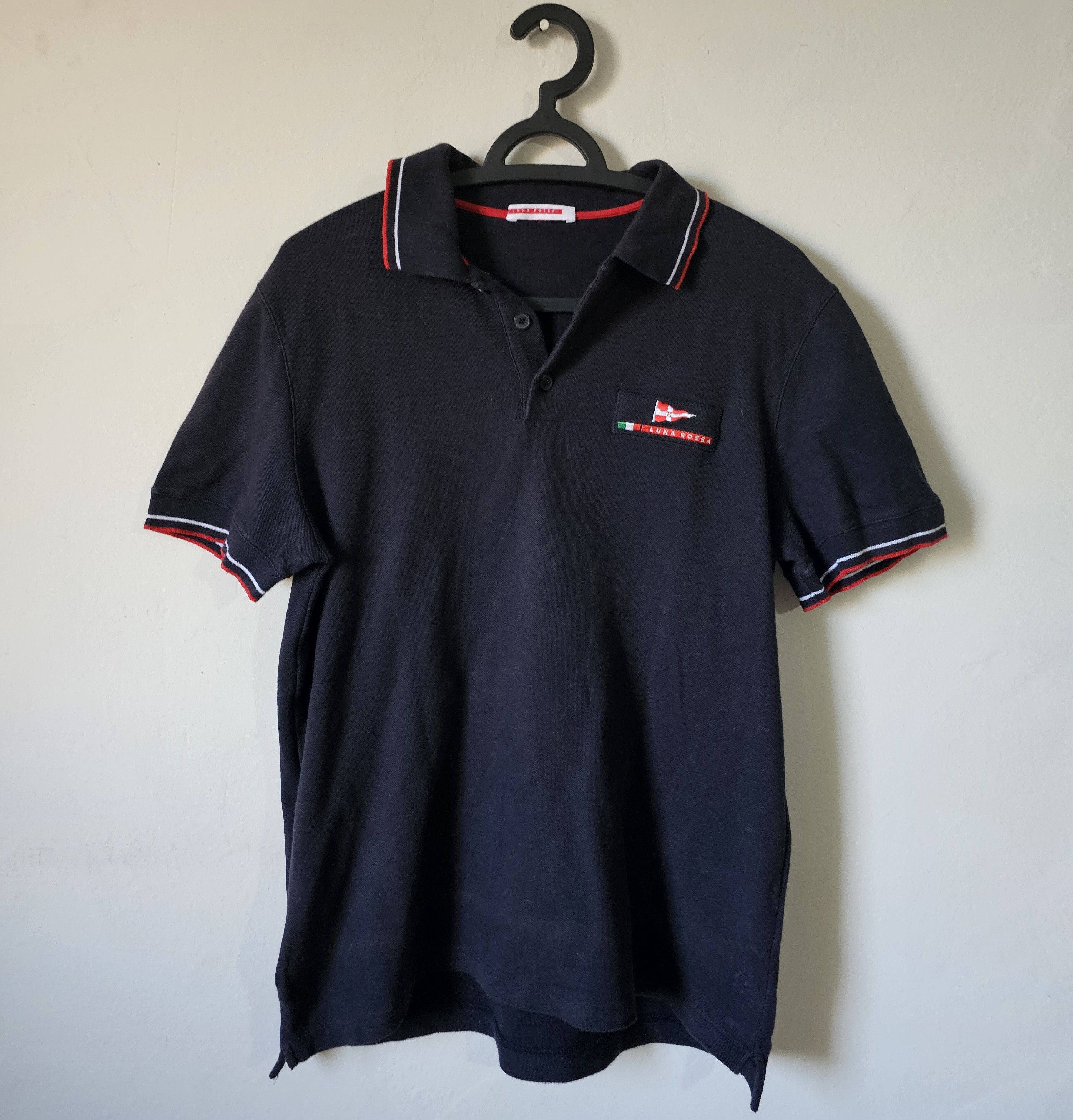 Prada Prada Luna Rossa Vintage Polo Size US L / EU 52-54 / 3 - 1 Thumbnail