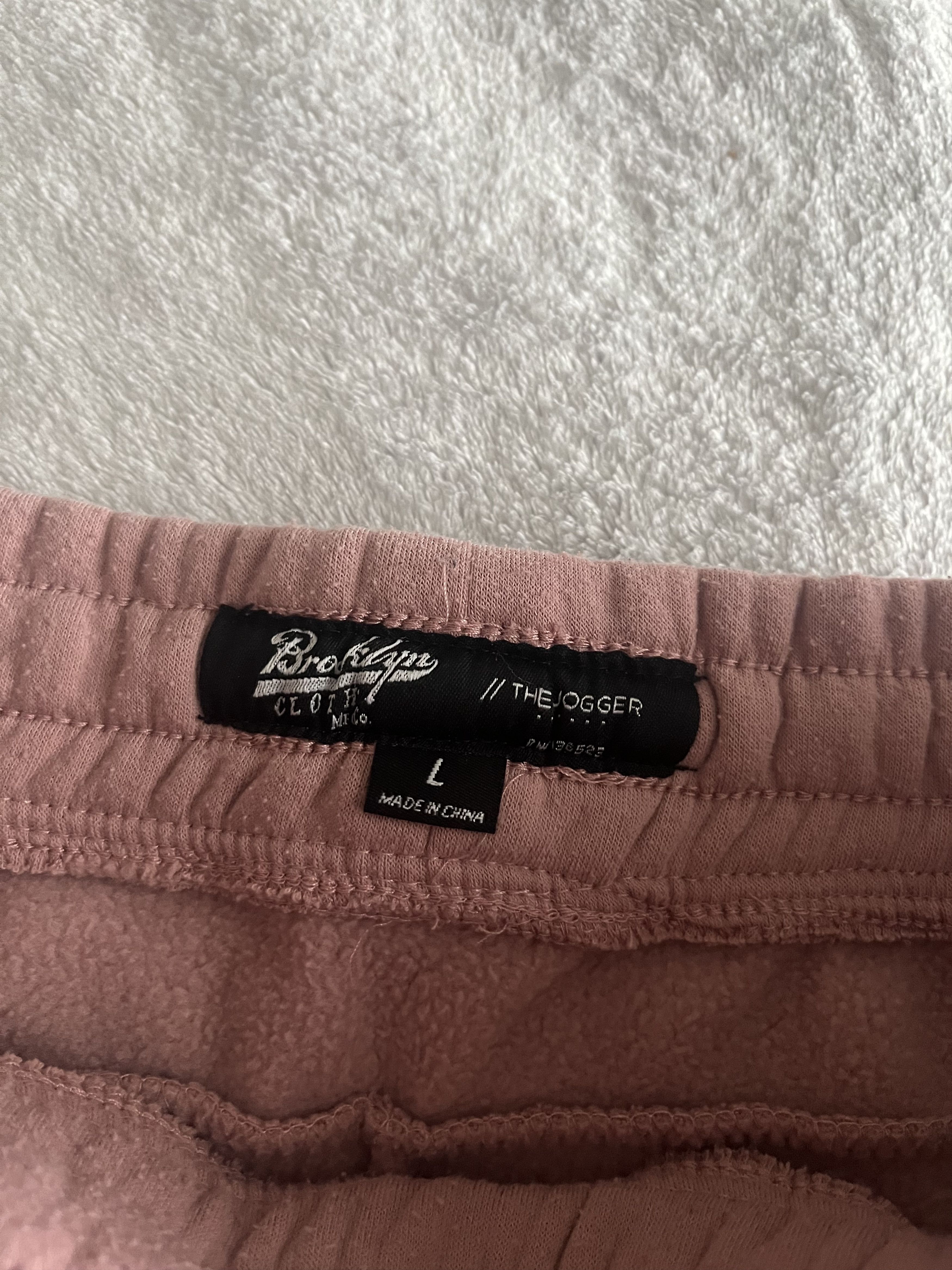 Brooklyn Cloth Heat Seal Fleece Zip Joggers Size US 34 / EU 50 - 6 Thumbnail