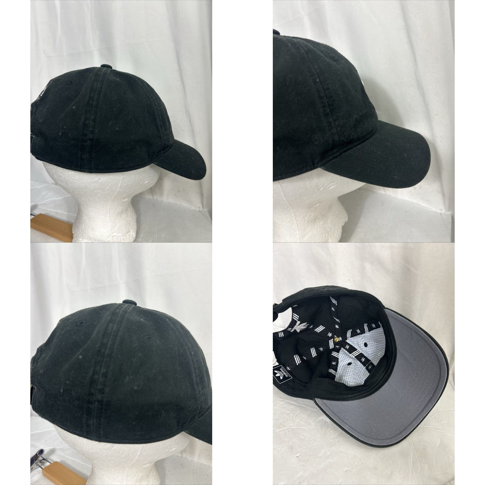 Adidas Adidas Baseball Cap Strapback Black White Adjustable Trefoil Mens One Size Cap Size ONE SIZE - 8 Thumbnail