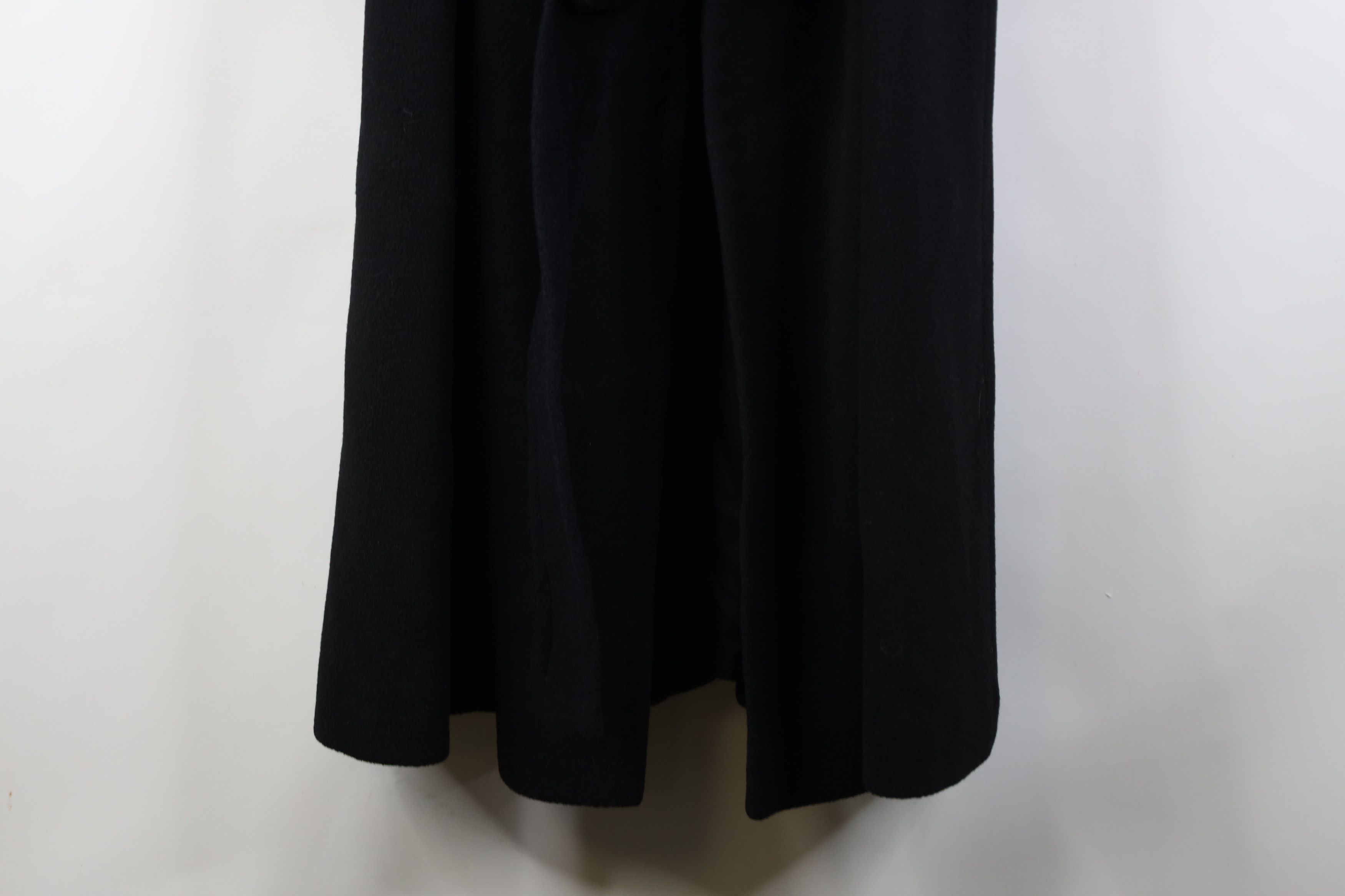 Vintage Vintage 70s Streetwear Belted Trench Coat Jacket Black USA Size L / US 10 / IT 46 - 4 Thumbnail