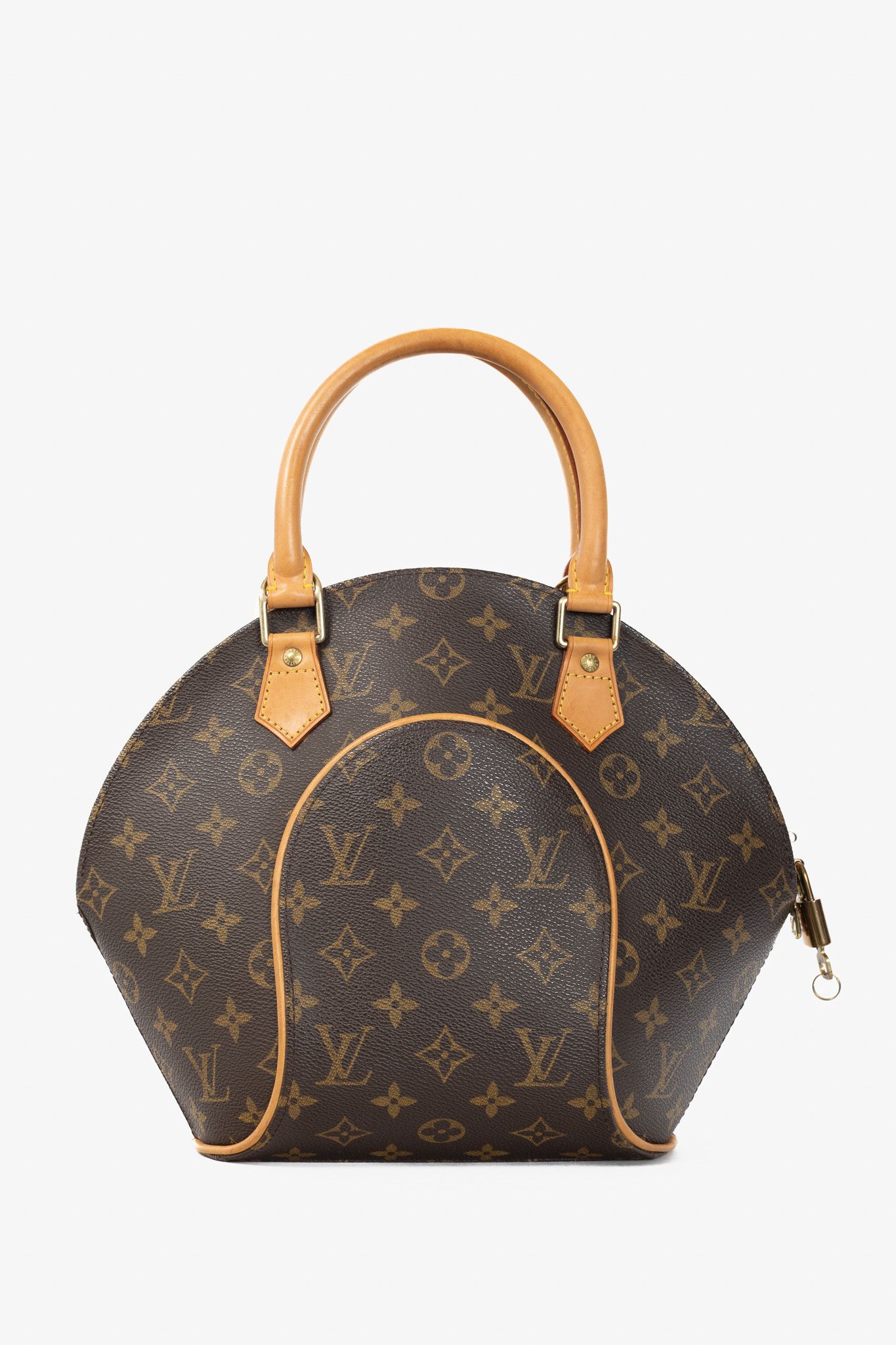 Louis Vuitton Louis Vuitton Ellipse PM Monogram Canvas Structured Handbag Size ONE SIZE - 4 Thumbnail