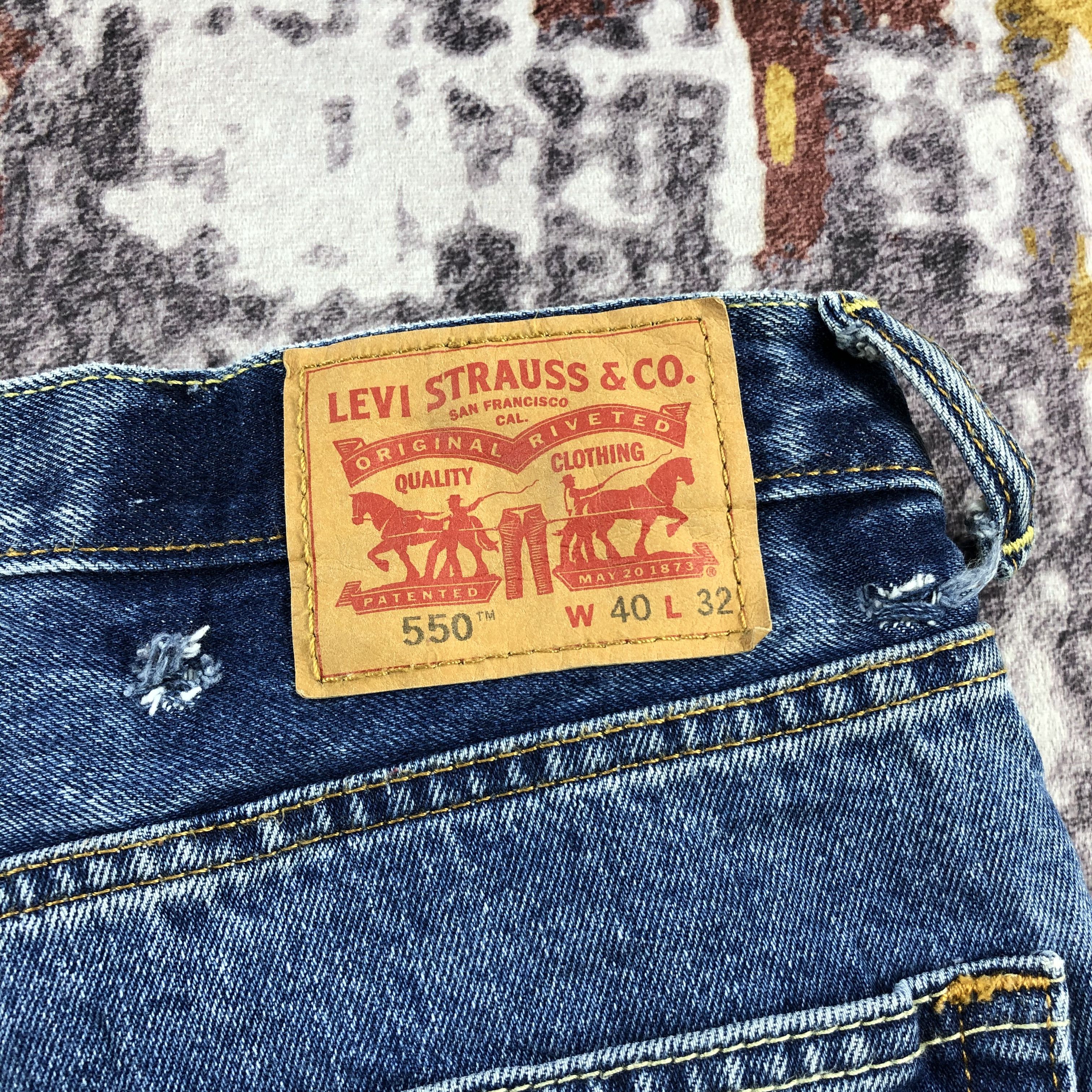 Levi's × Vintage Vintage Blue Wash Levis 550 Jeans-JM3119 Size US 40 / EU 56 - 5 Thumbnail