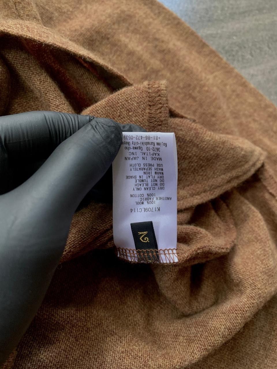 Kapital FREE TAX! Wool Textured Ls Shirt Size US M / EU 48-50 / 2 - 7 Thumbnail