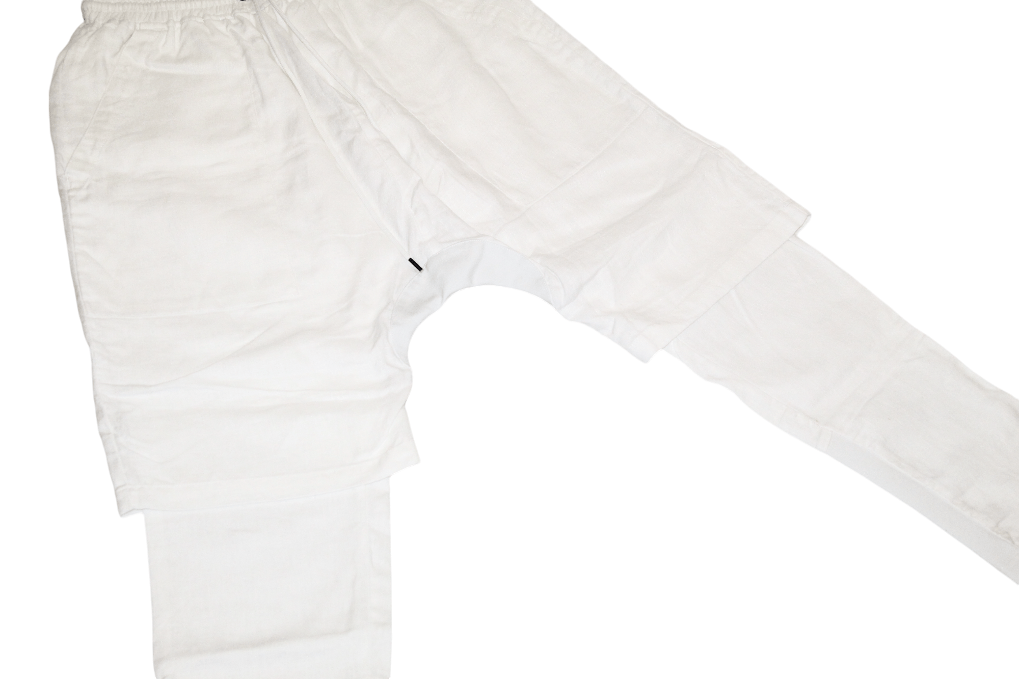 Control Sector 💥Control Sector Drop Crotch Double Layer Linen Pants Size US 31 - 16 Thumbnail