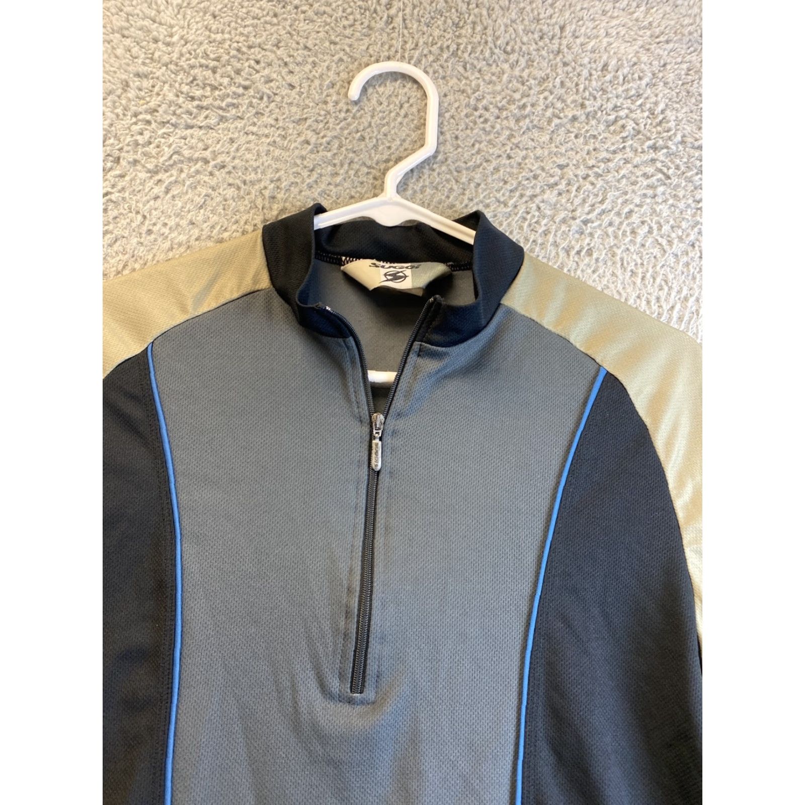 Vintage SUGOI jersey cycling jersey Black gold M long sleeve men’s /36-61 Size M / US 6-8 / IT 42-44 - 5 Thumbnail