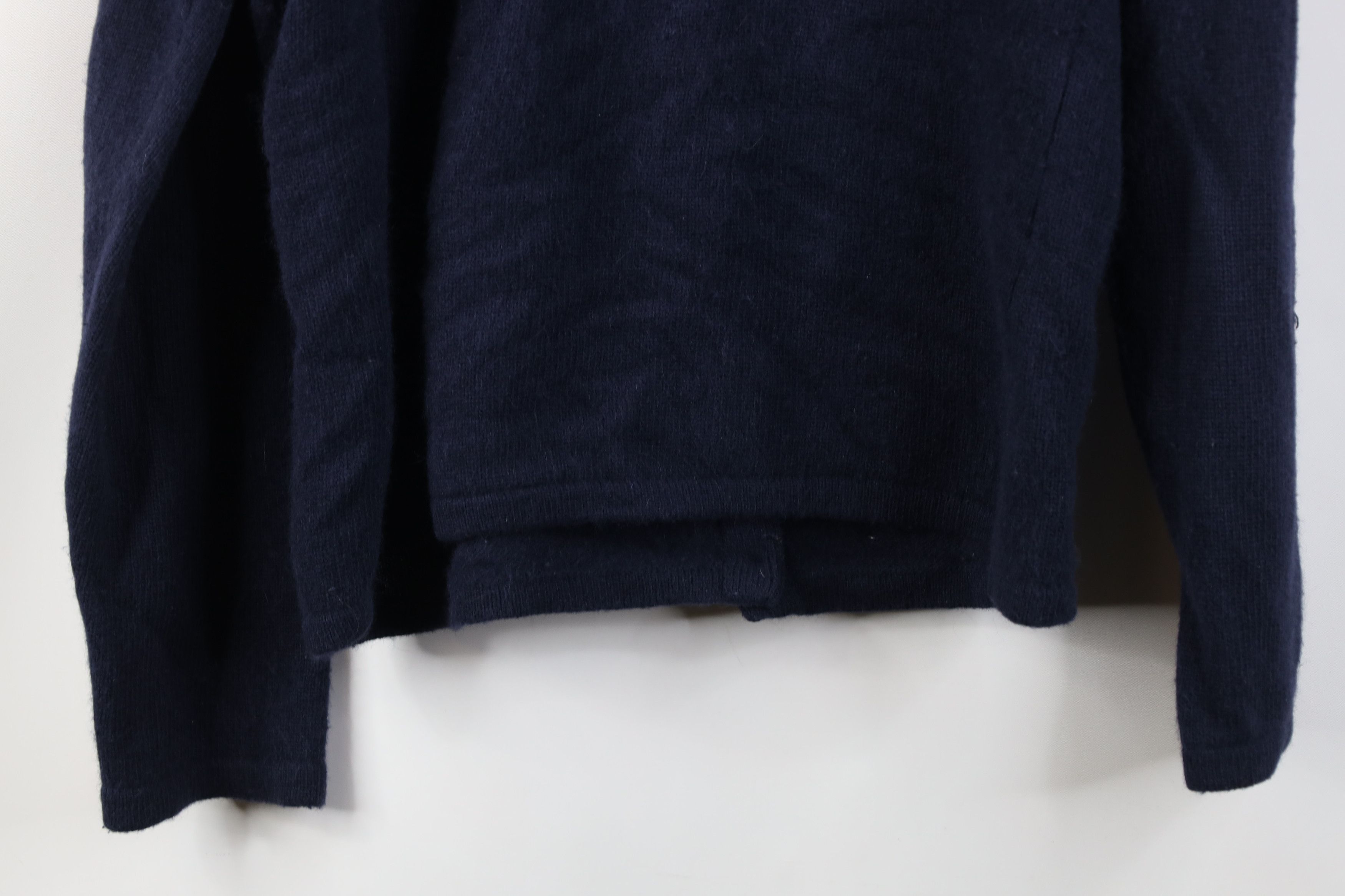 Vintage Vintage 90s Streetwear Lambswool Angora Knit Sweater Blue Size M / US 6-8 / IT 42-44 - 10 Thumbnail