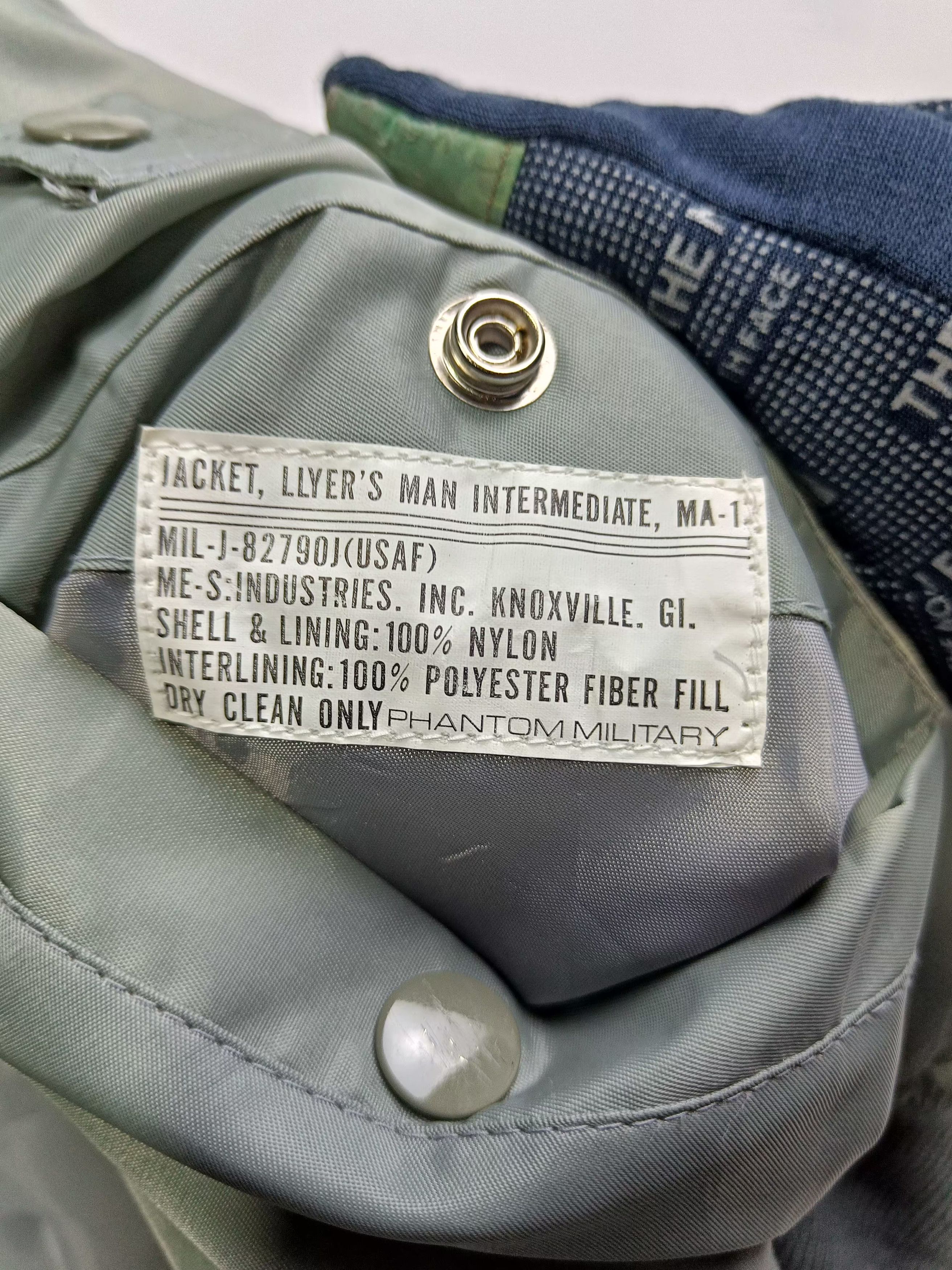 Alpha Industries Vintage USAF Llyer’s Man Intermediate MA-1 Bomber Vest Size US L / EU 52-54 / 3 - 17 Thumbnail