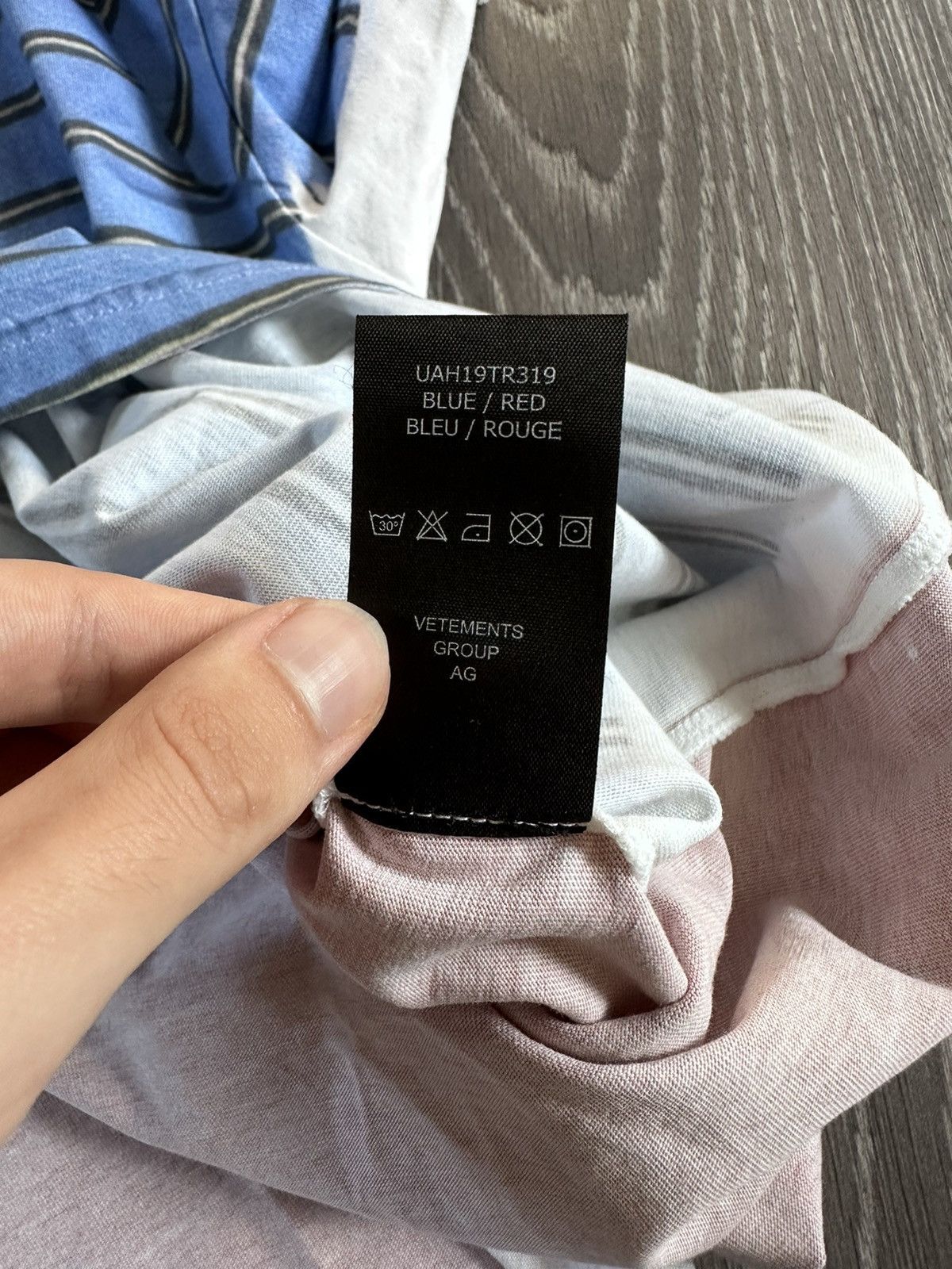 Vetements vetements aw18 Im a virgin trompe l’oeil oversized t shirt Size US XS / EU 42 / 0 - 9 Thumbnail