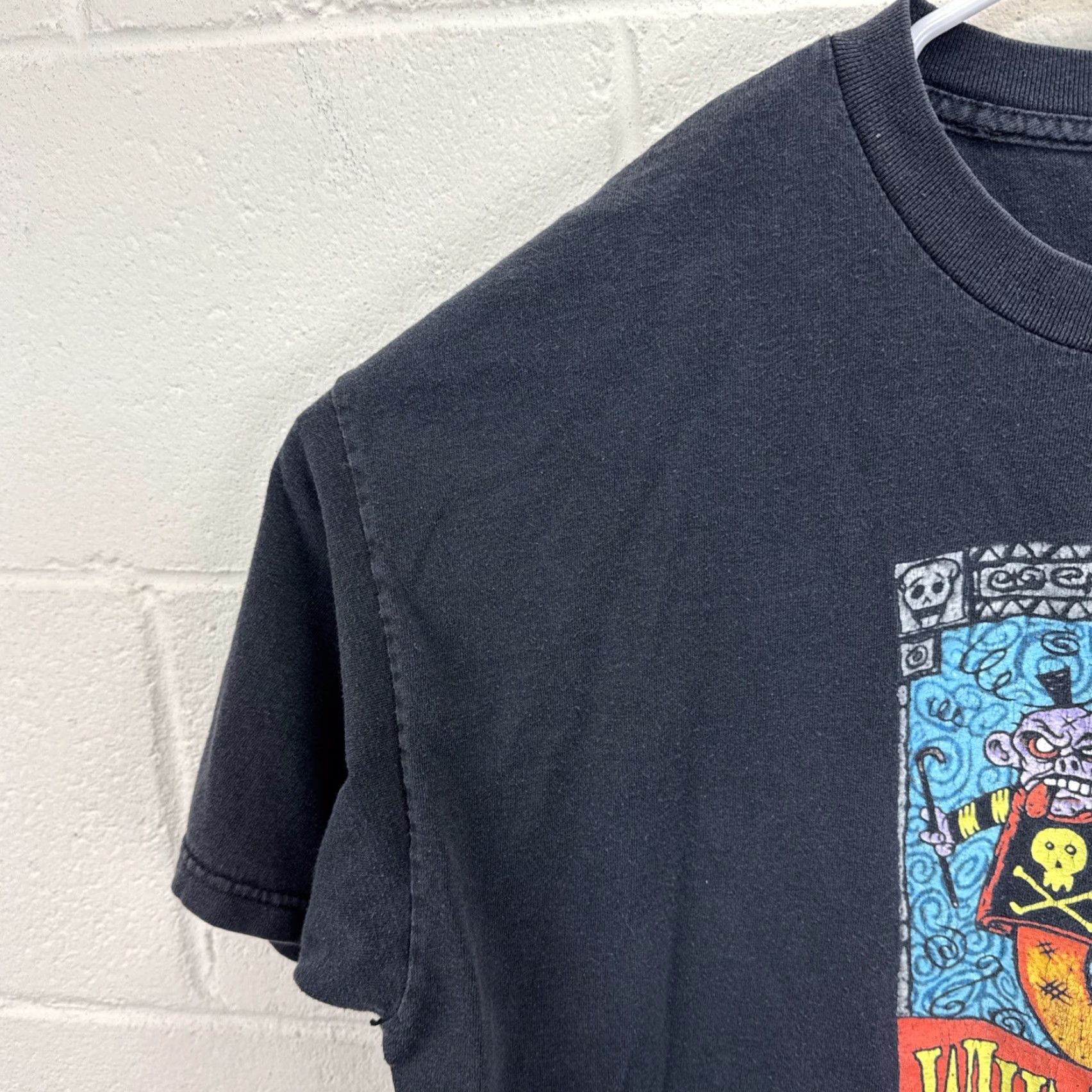 Vintage VINTAGE Black XL T-Shirt Heavy Metal Band Tee 90s White Zombie Hand Puppet Mens Short Sleeve Cotton Graphic Tee Size US XL / EU 56 / 4 - 4 Thumbnail