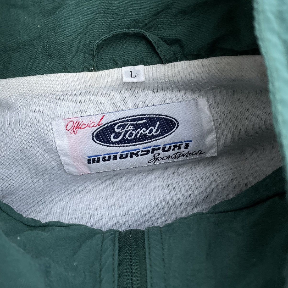 Ford × Vintage Vintage Ford Motorsport Tracksuit Costume Pants + Jacket 90 Size US L / EU 52-54 / 3 - 13 Thumbnail