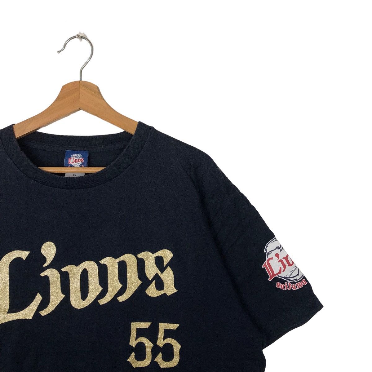 Japanese Brand VINTAGE TEE LIONS 55 SAITAMA SEIBO BIG LOGO Size US XL / EU 56 / 4 - 5 Thumbnail
