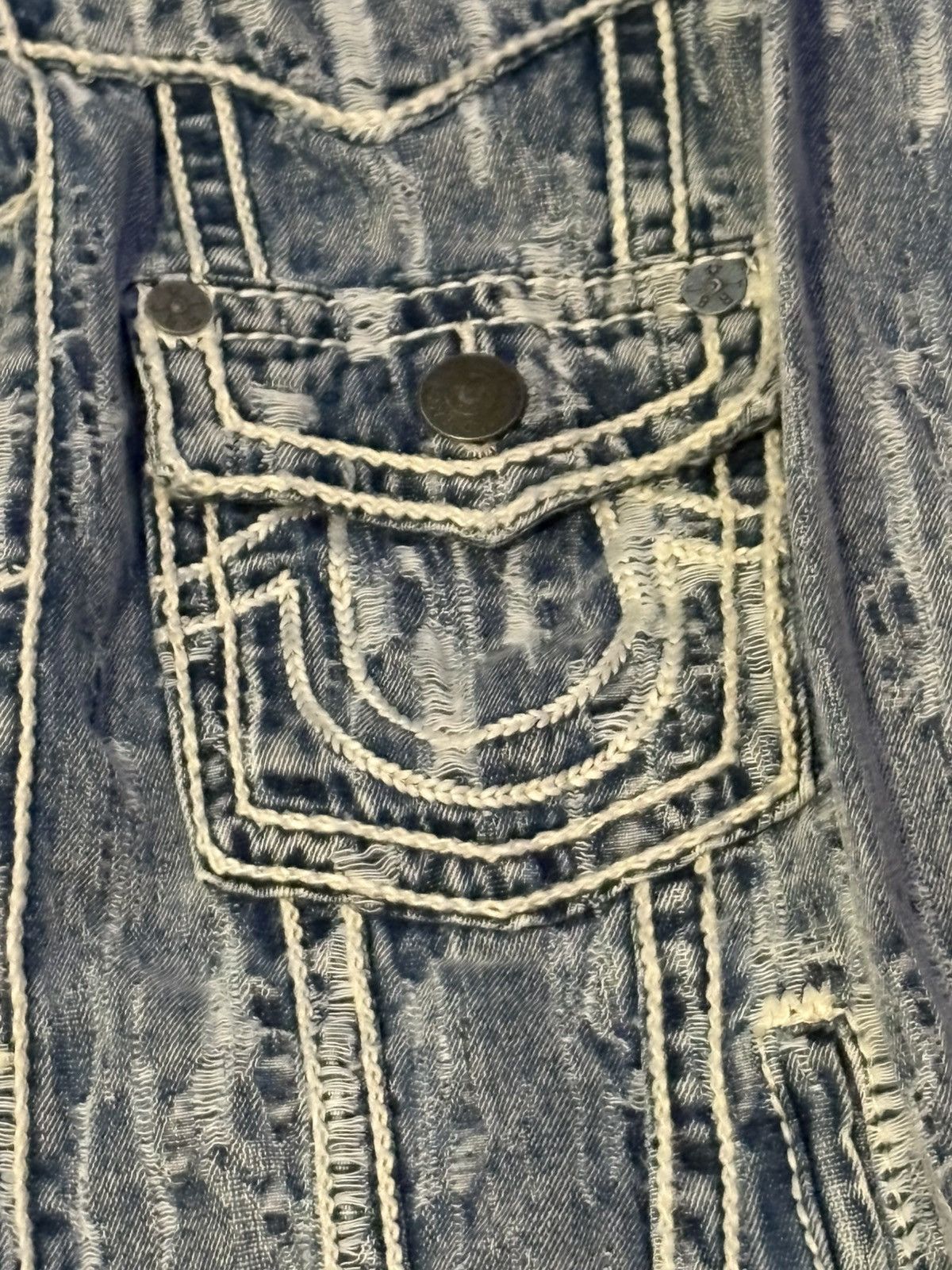 True Religion True Religion Denim Jacket Size US L / EU 52-54 / 3 - 3 Thumbnail
