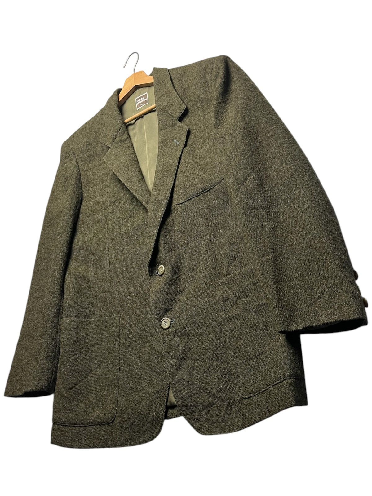 Issey Miyake Vintage AW73 Issey Miyake Men Wool Jacket Size US M / EU 48-50 / 2 - 5 Thumbnail