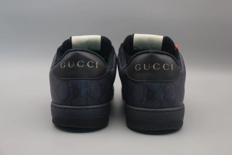 Gucci gucci screener gg men's sneakers blue black-2507 Size US 8 / EU 41 - 5 Thumbnail