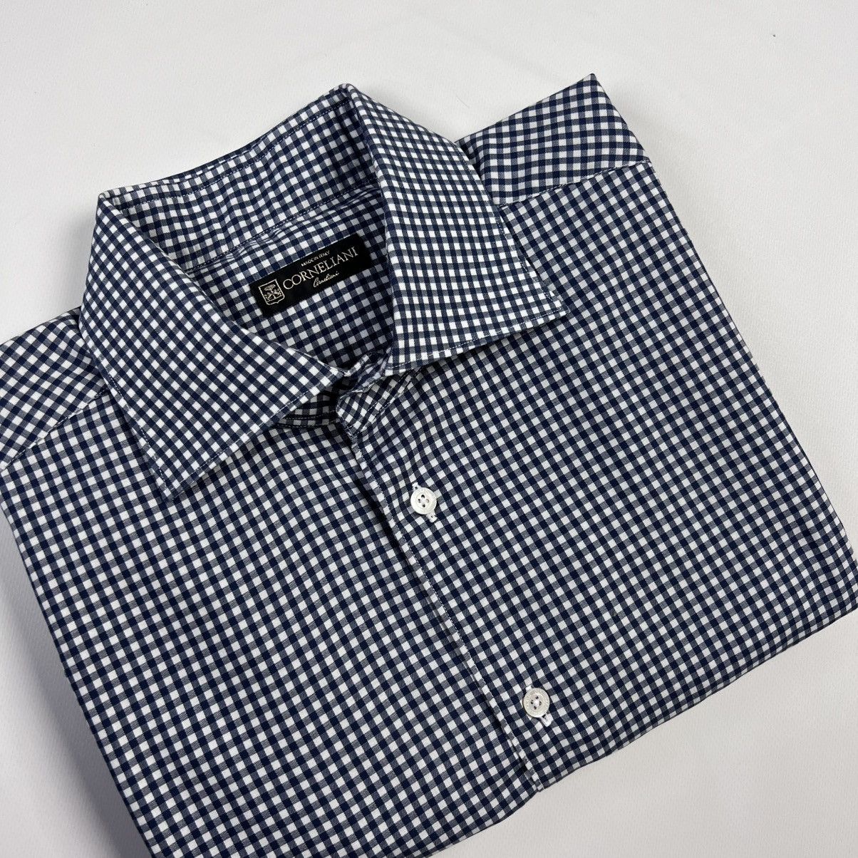 Corneliani Corneliani classic checked shirt Size US XL / EU 56 / 4 - 1 Thumbnail