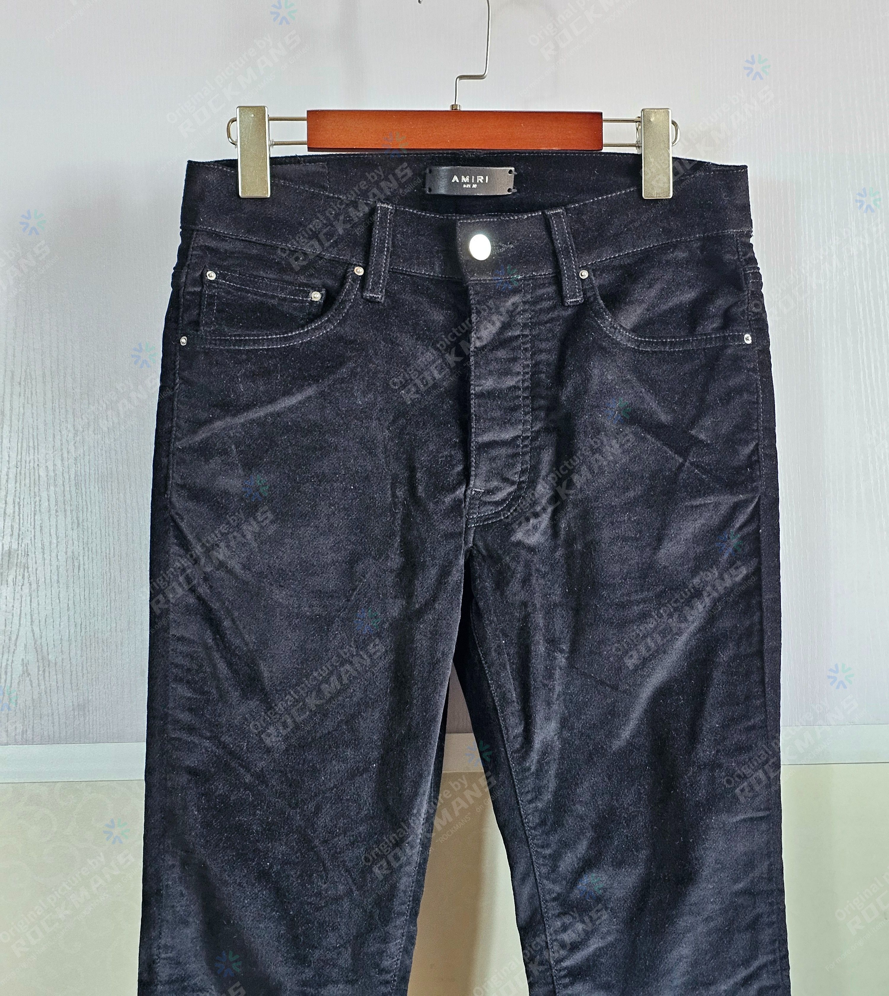 Amiri Amiri Men's Velvet Stretch Jeans Size 30 Size US 30 / EU 46 - 2 Thumbnail