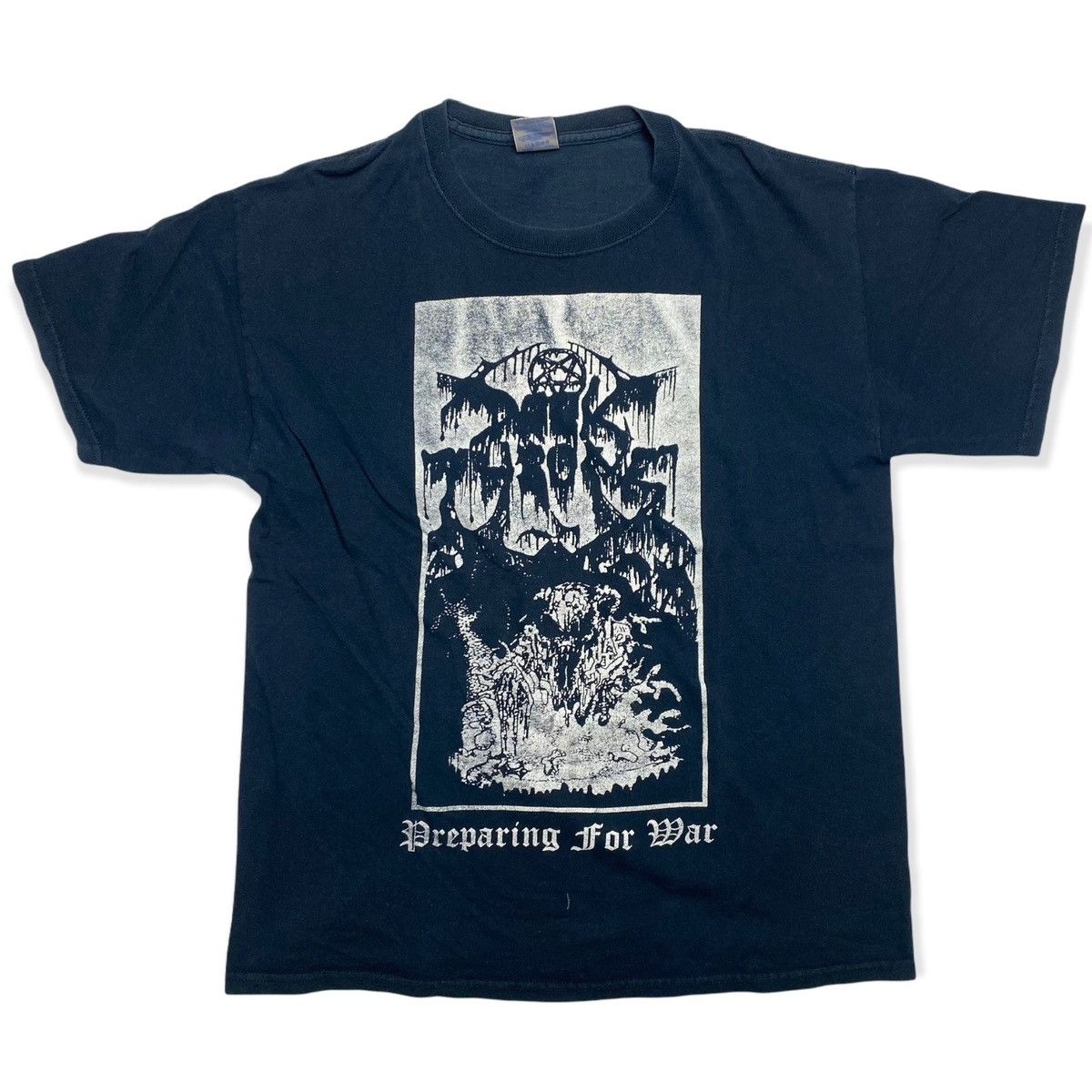 Band Tees Darkthrone 'preparing from war' 2001 vtg Size US L / EU 52-54 / 3 - 1 Thumbnail
