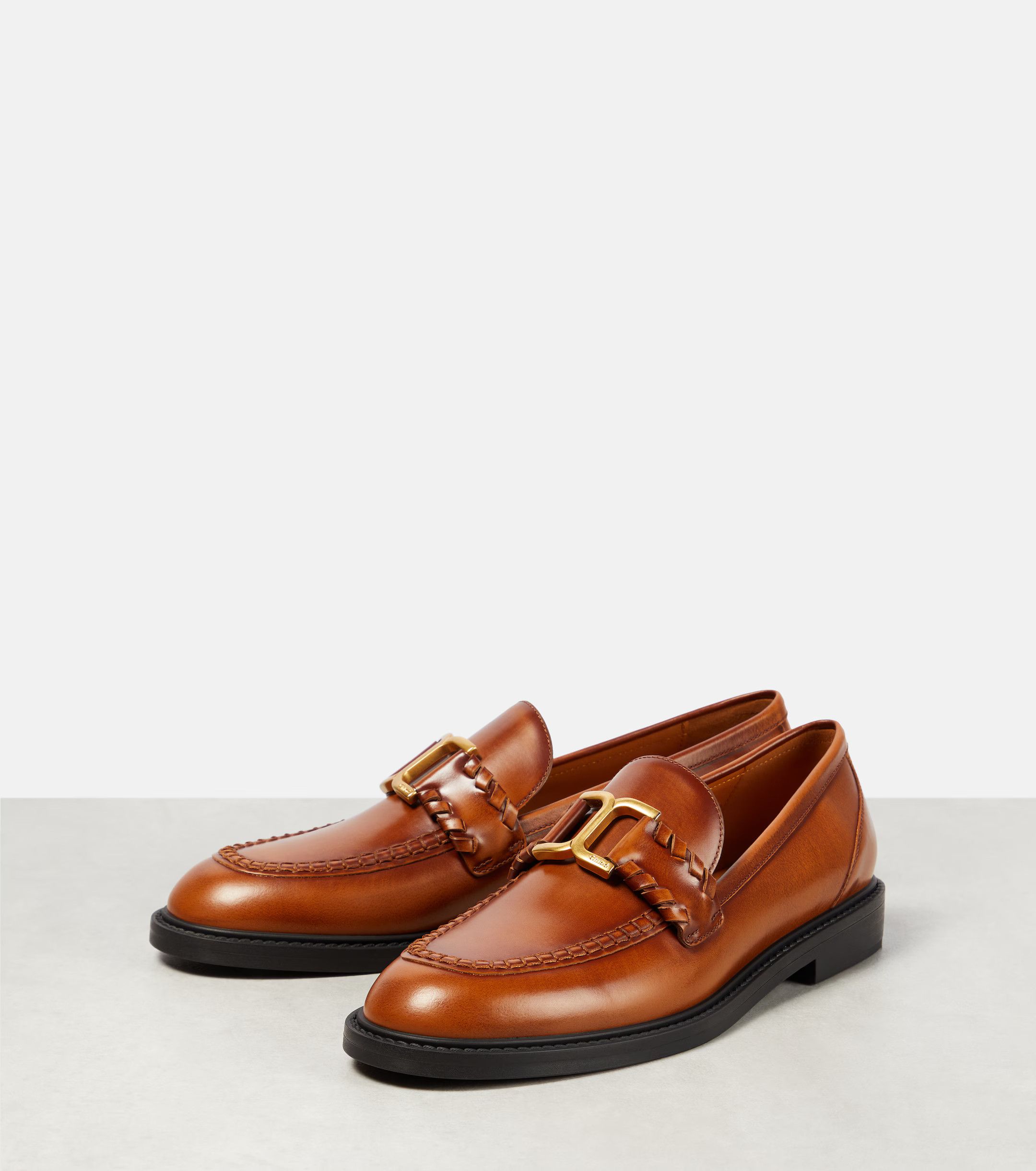 Chloe o1loc1c1024 Marcie Loafers in Tan Size US 10 / IT 40 - 5 Thumbnail