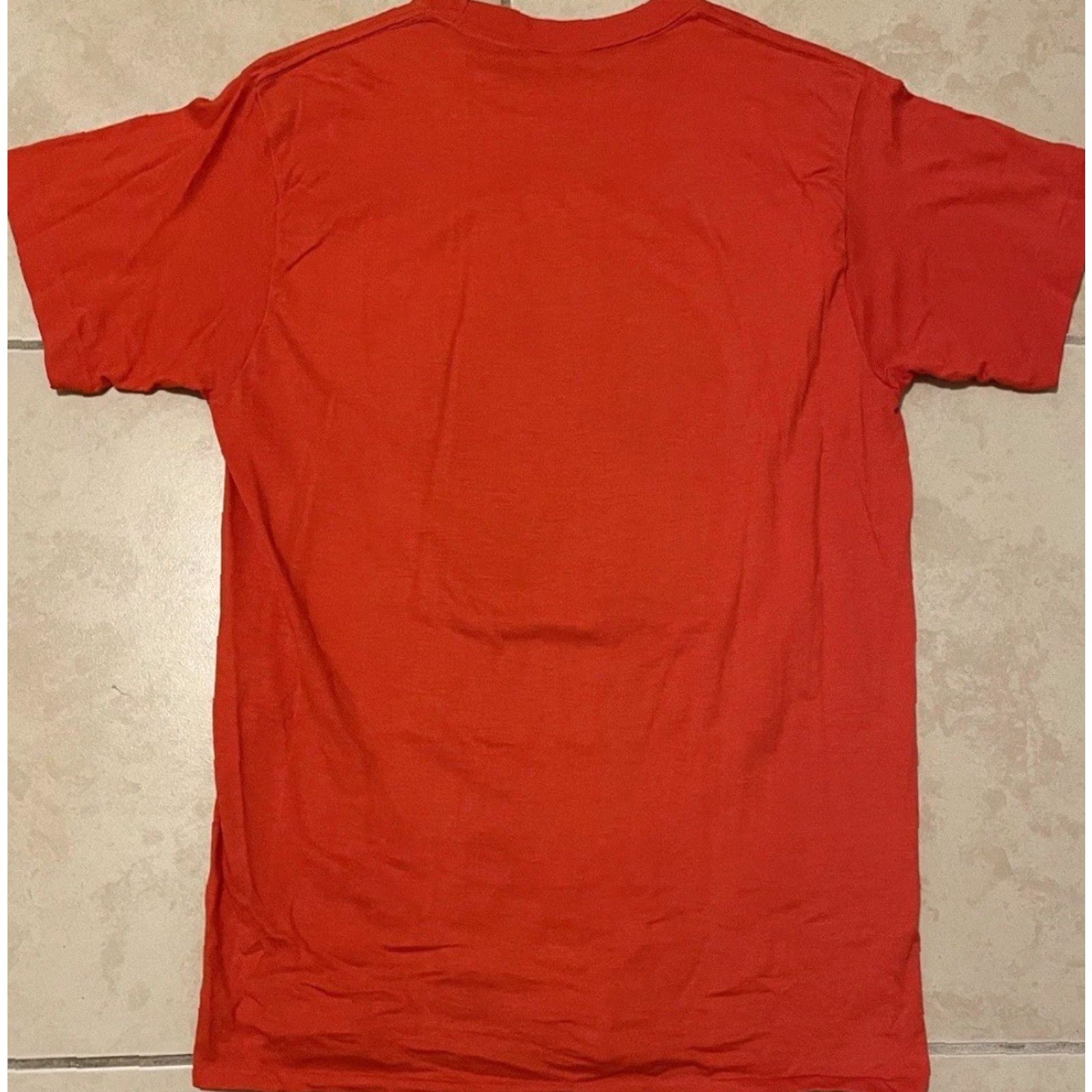 Vintage VINTAGE Scorpio Zodiac Shirt M Red USA 70s 80s Grunge Retro 90s Cartoon Punk Rock Grunge T-Shirt Mens Size US M / EU 48-50 / 2 - 6 Thumbnail