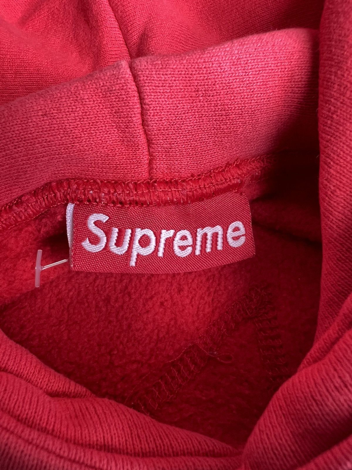Supreme AW1997 Supreme Reverse Weave Distressed Hoodie Sweater Size US L / EU 52-54 / 3 - 11 Thumbnail