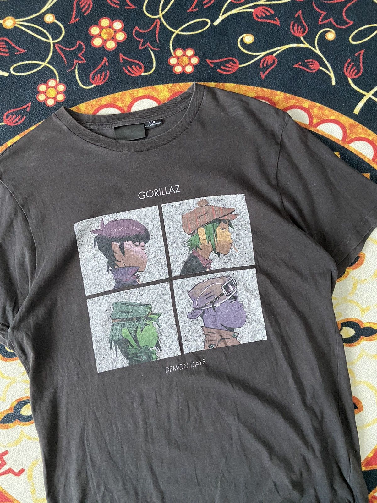 Band Tees GORILLAZ PHOTO TEE Size US L / EU 52-54 / 3 - 3 Thumbnail