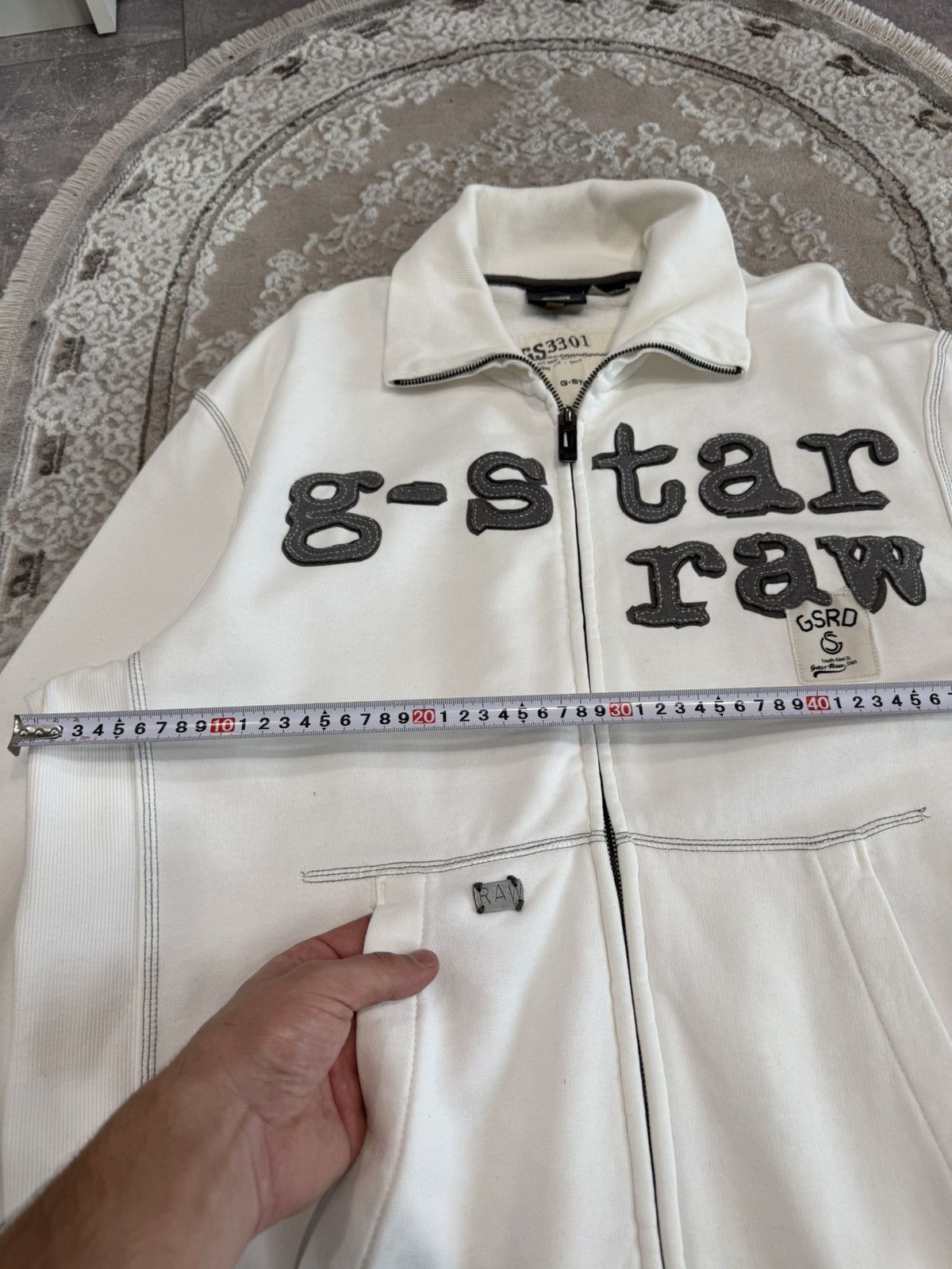 G-Star Vintage G Star Raw Zip Hoodie Jacket Rick Owens Margiela Size US XXL / EU 58 / 5 - 8 Thumbnail