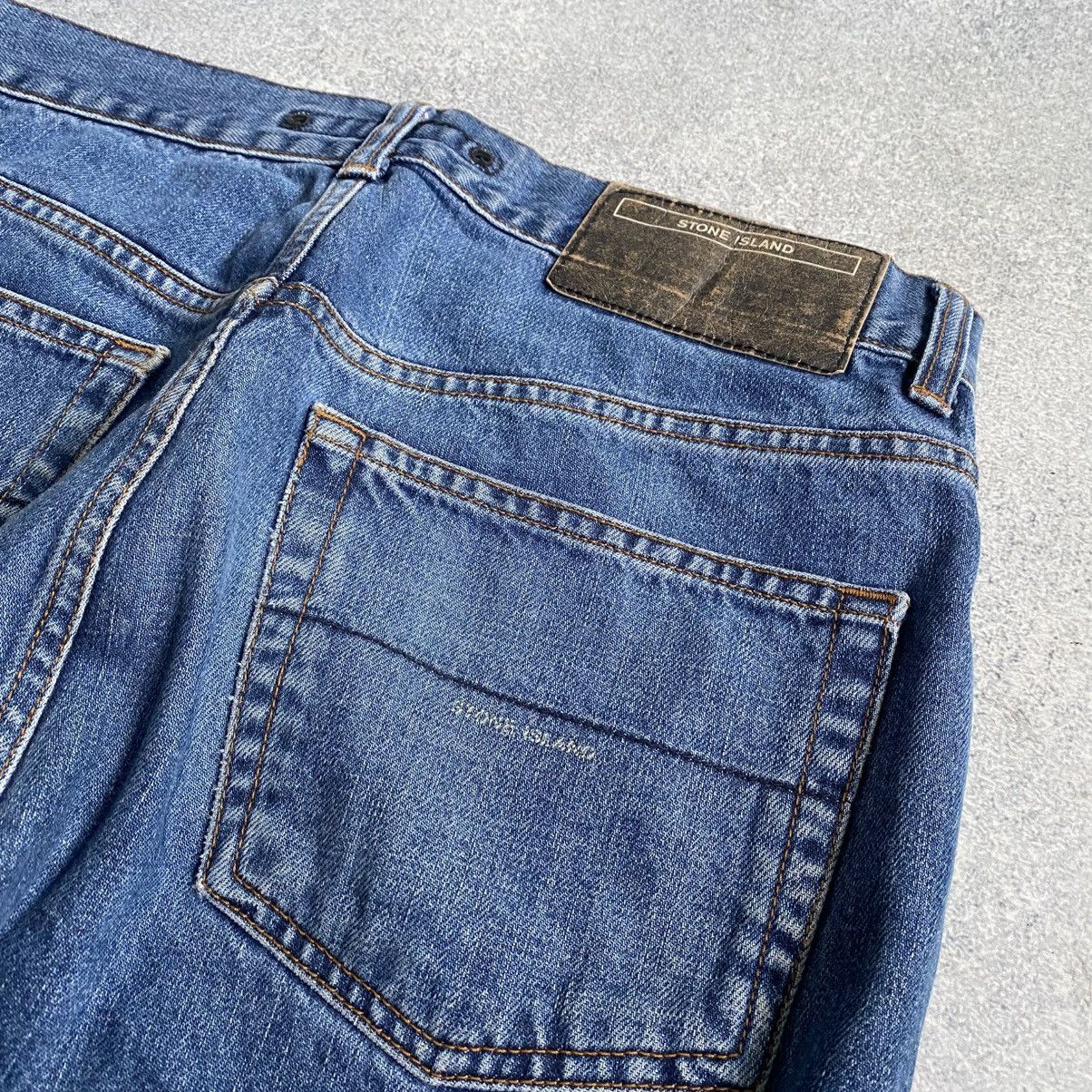 Stone Island Vintage Stone Island Jeans Denim Pants Rare S.I Denims Size US 32 / EU 48 - 4 Thumbnail