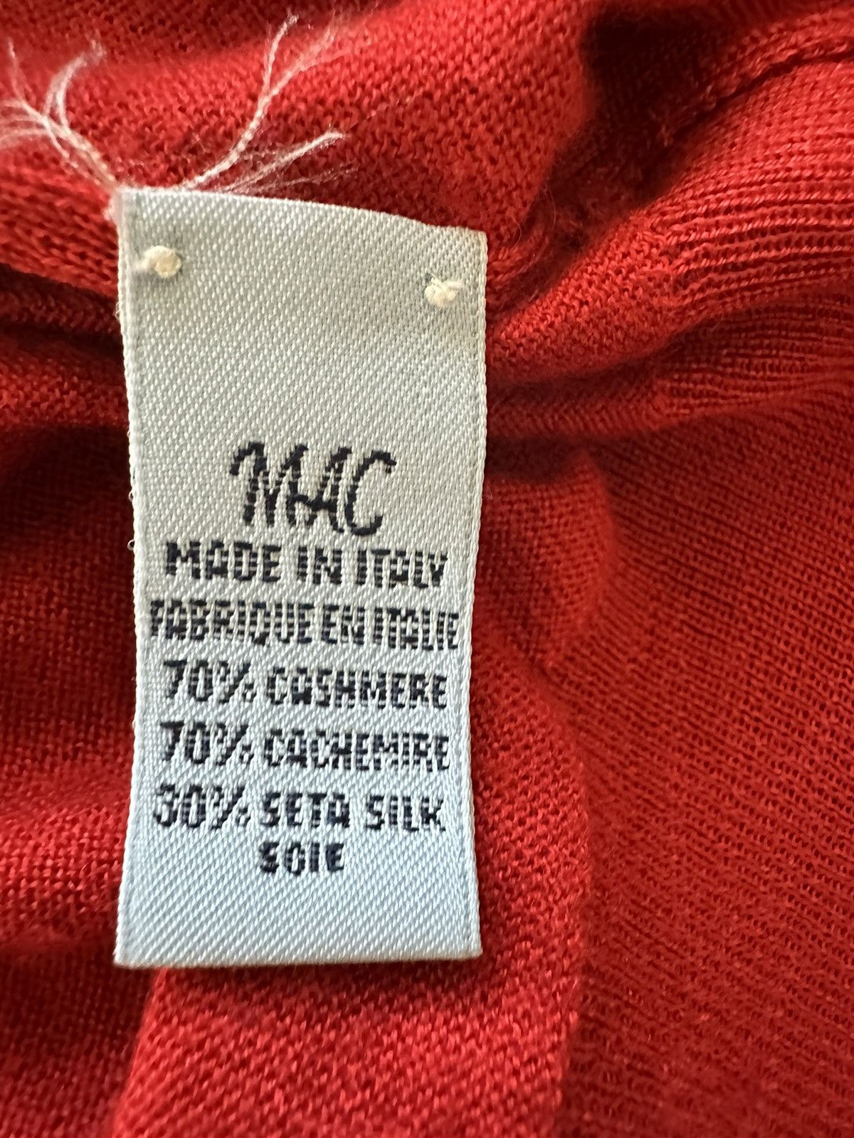 Malo MALO Cashmere Silk Crew Neck Pullover Size: US 46 IT 56 Size US XL / EU 56 / 4 - 7 Thumbnail
