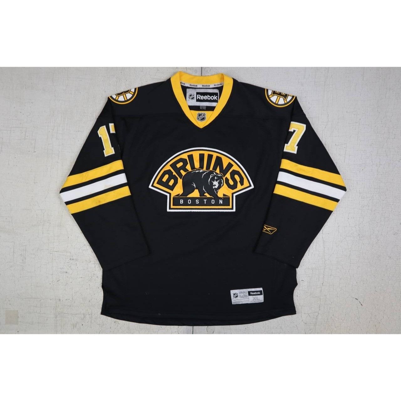 Reebok Reebok Milan Lucic #17 Alternate BOSTON BRUINS Mens Jersey Size US XL / EU 56 / 4 - 1 Thumbnail