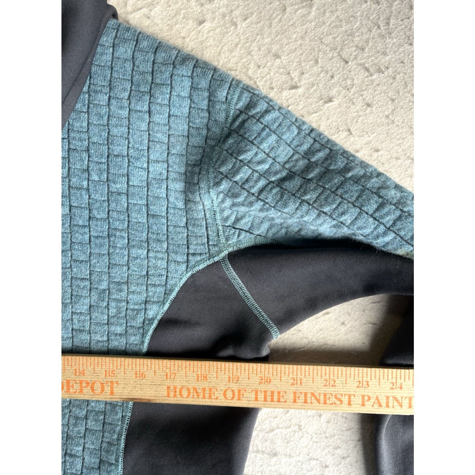 Patagonia Patagonia Hoodie Jacket Full Zip Quilted Teal S Women Wool Blend Outdoors Size S / US 4 / IT 40 - 3 Thumbnail